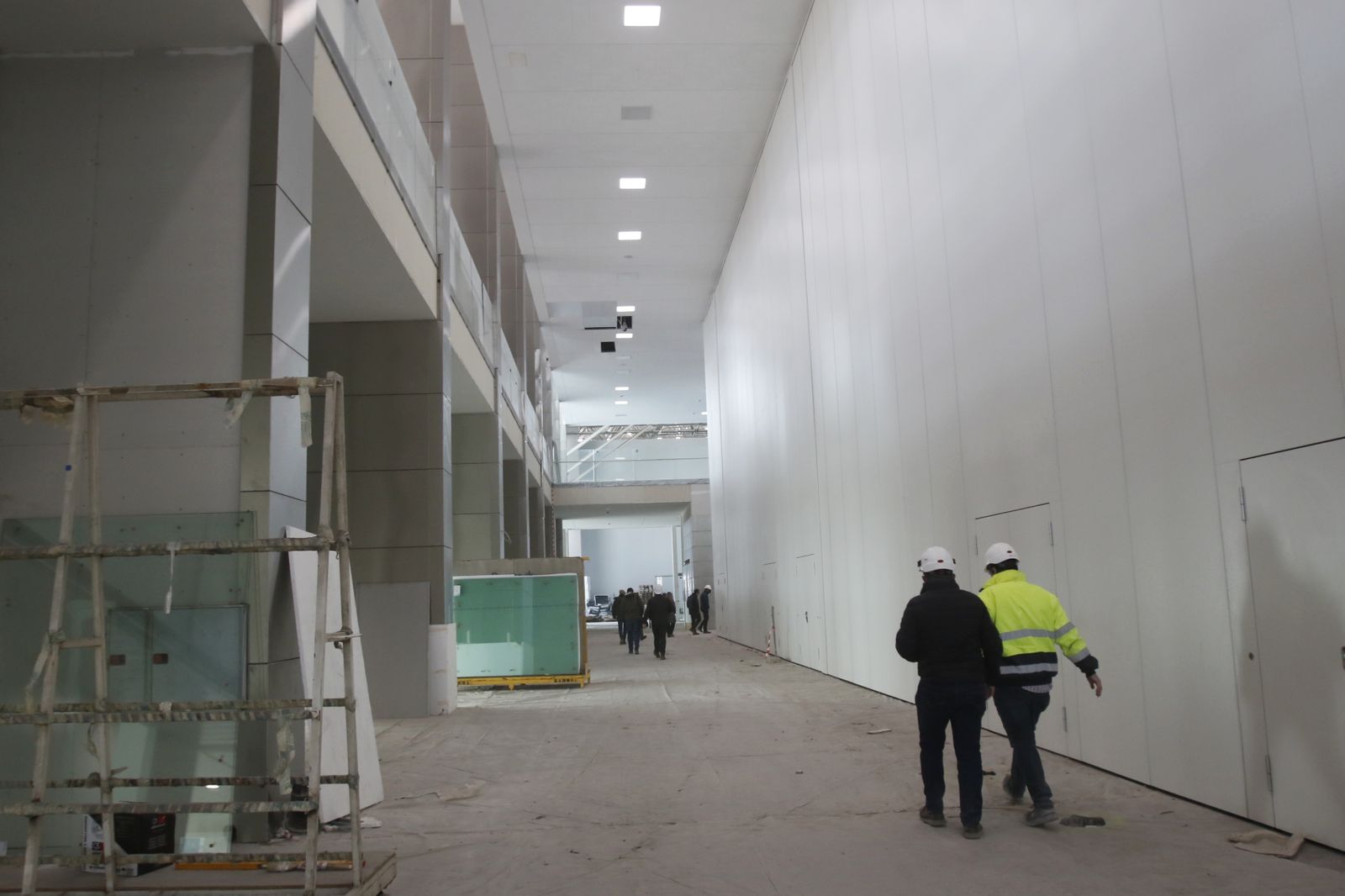 Interior del Centro de Exposiciones, Ferias y Convenciones de Córdoba.
