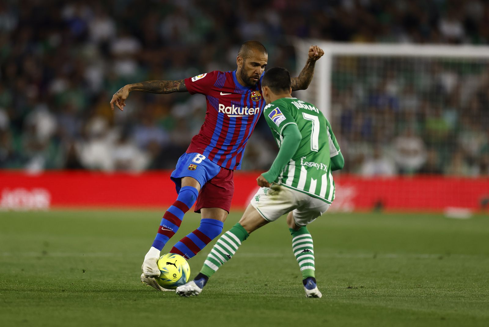 Las imágenes del Betis-Barcelona