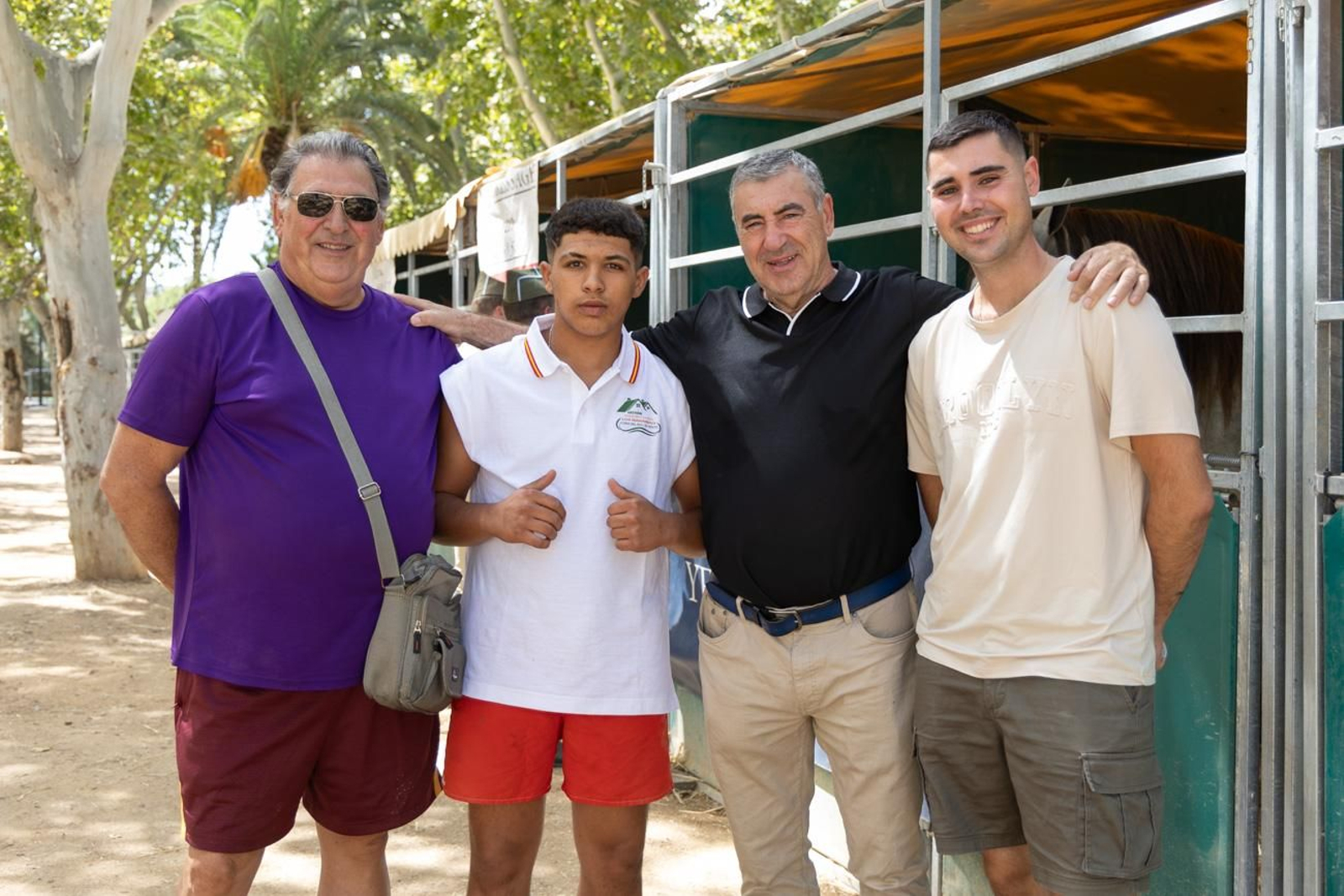 Anducab rinde homenaje a la unidad de caballería de la Policía Nacional