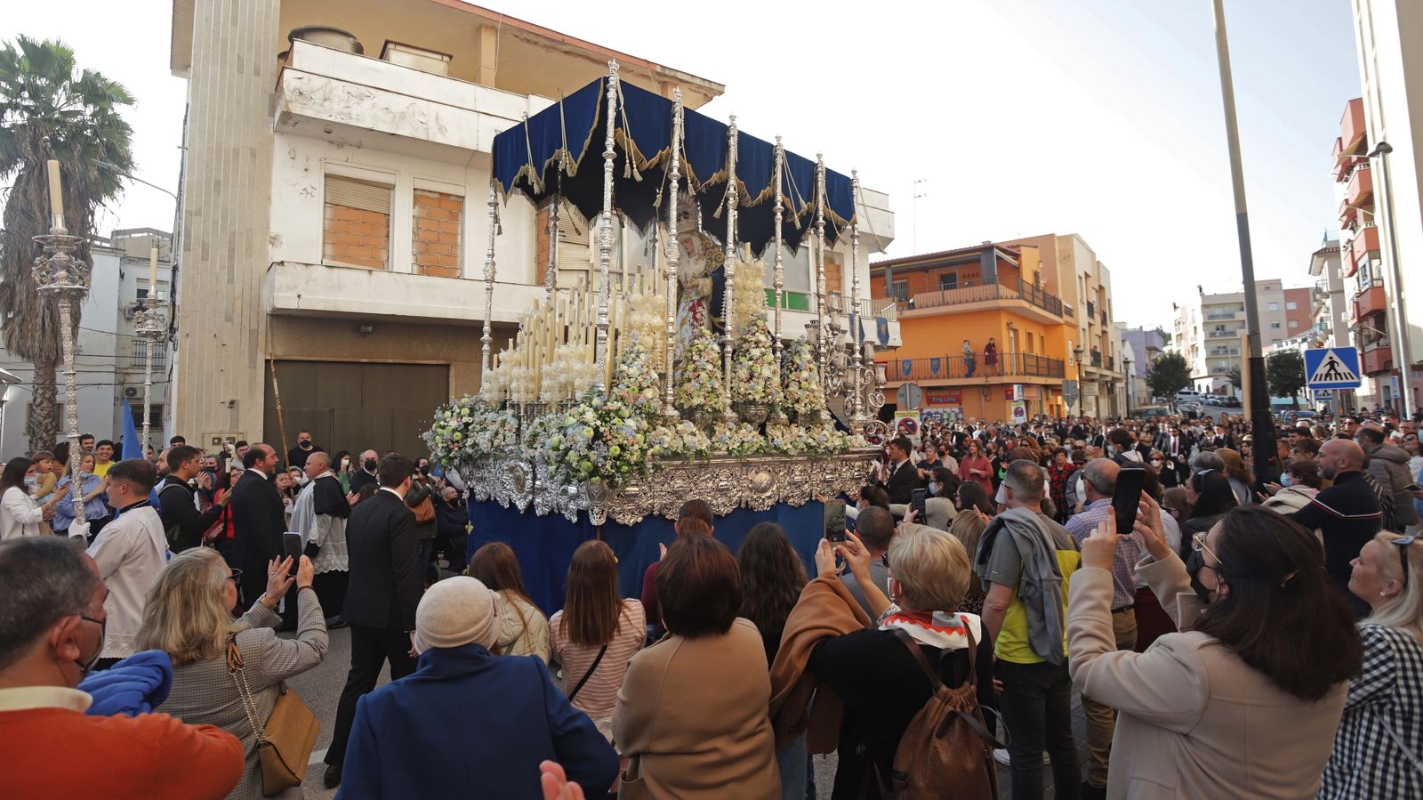 Fotos del Domingo de Ramos en Algeciras: Oración en el Huerto