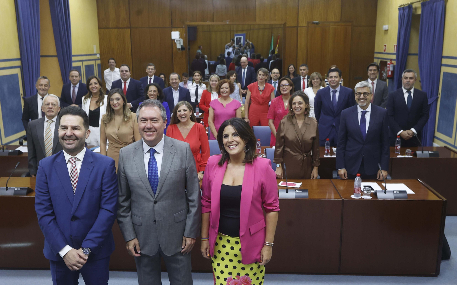 La constitución del Parlamento andaluz, todas las imágenes