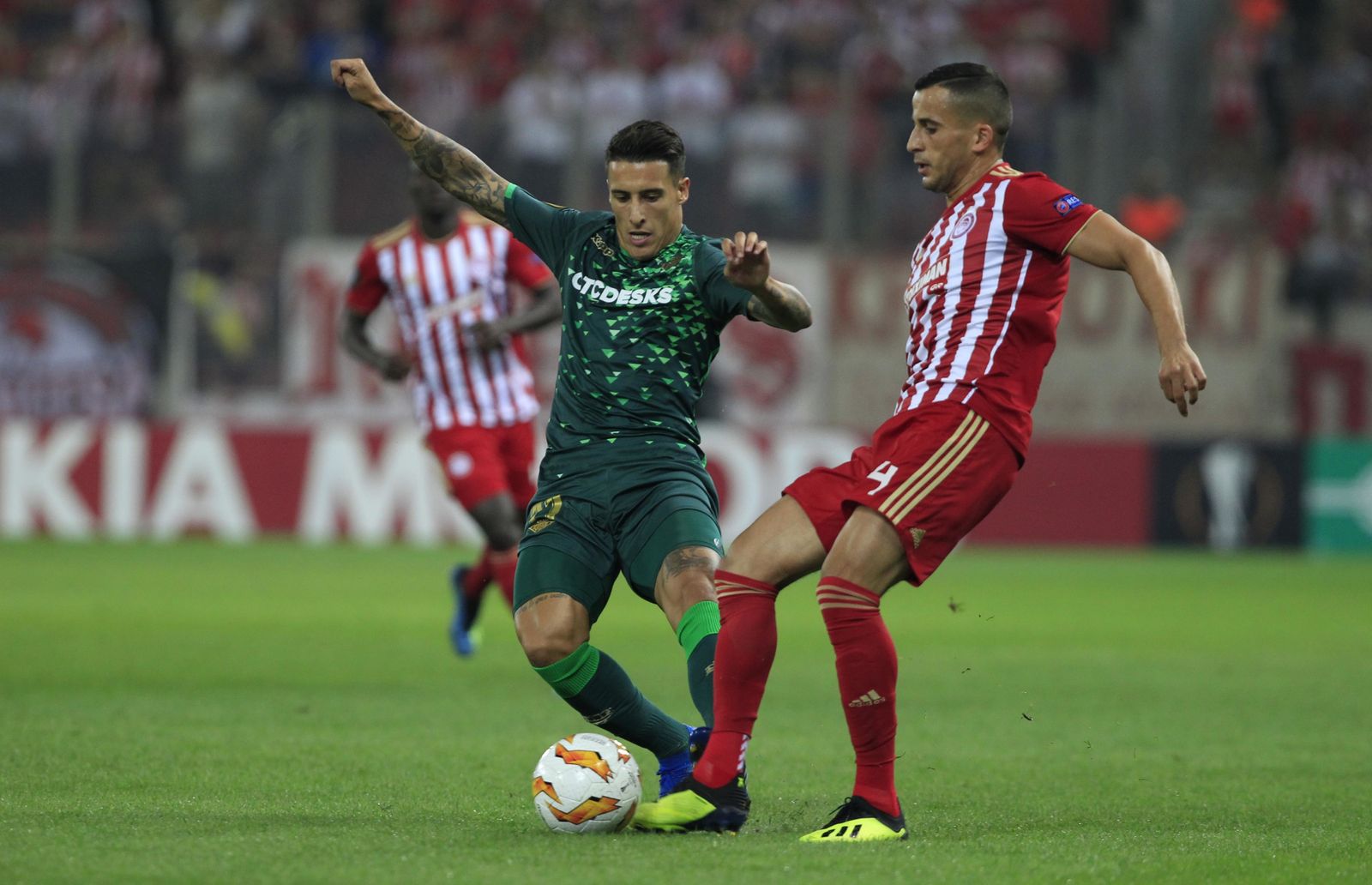 Las imágenes del Olympiacos-Betis