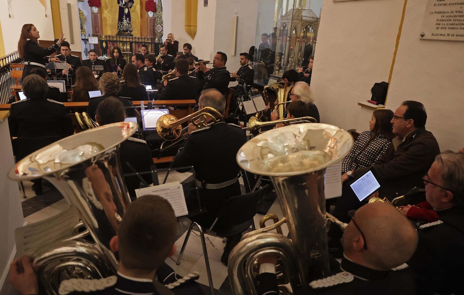 Fotos de la presentación del cartel de la Semana Santa de Algeciras 2025