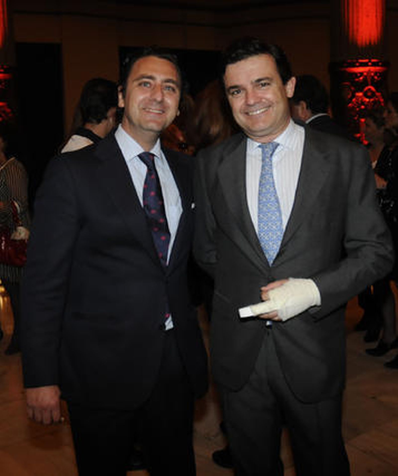 Julián García de la Borbolla con Álvaro Muñoz de las Casas.