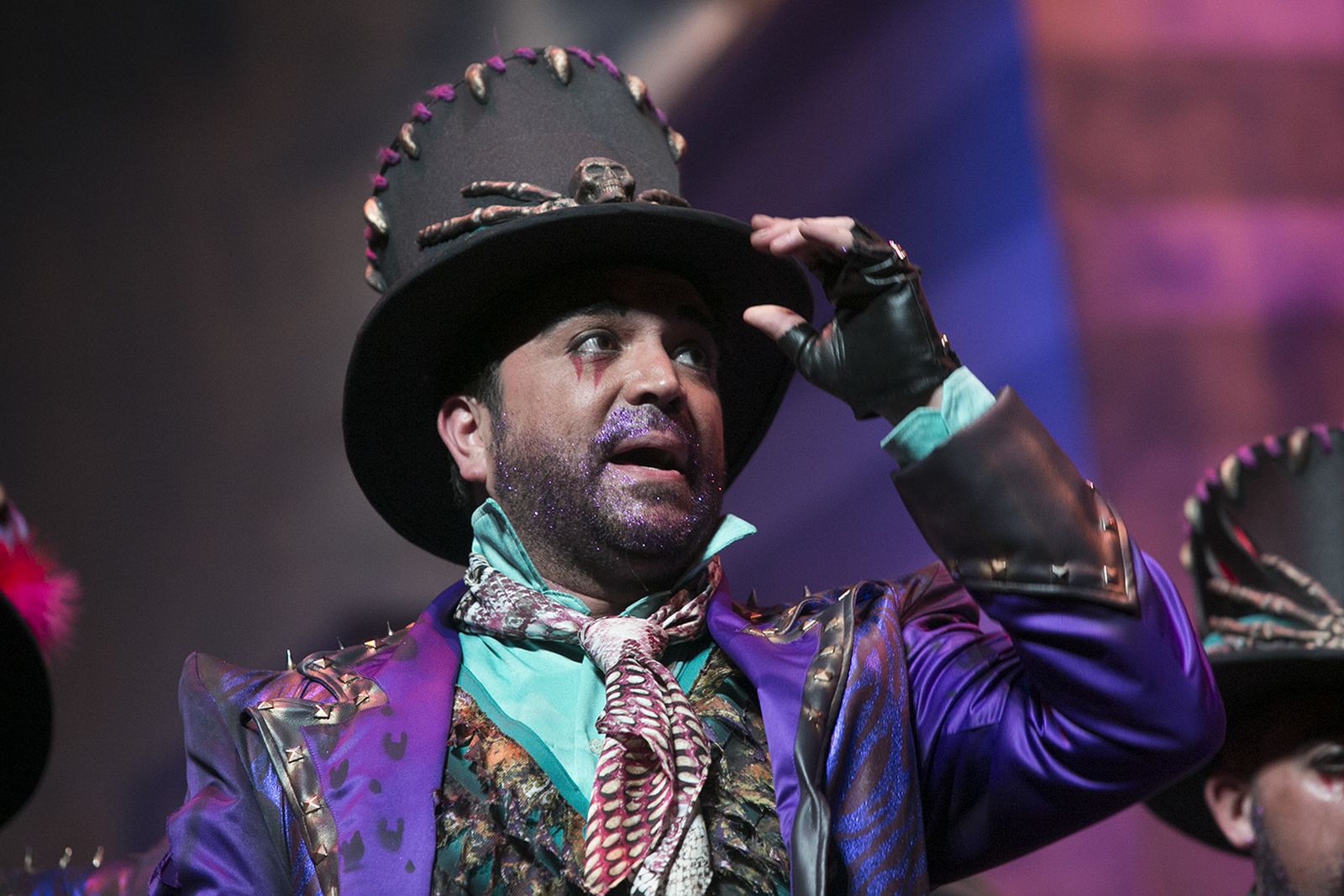 Las imágenes de la octava preliminar del Carnaval Colombino