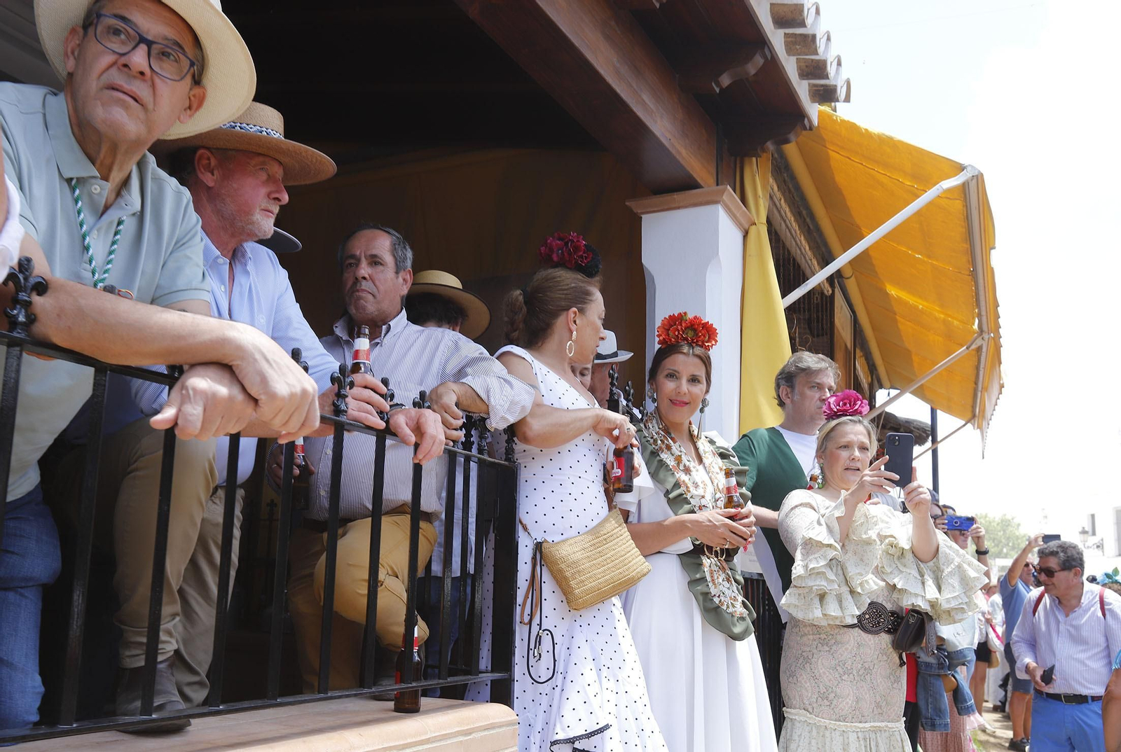 Presentación de la Hermandad de Huelva ante la Blanca Paloma