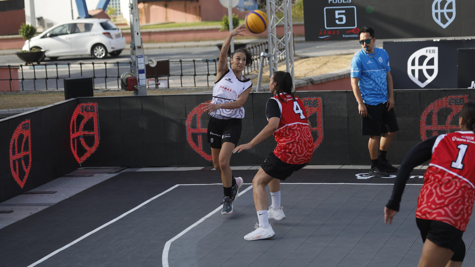 Las fotos de la segunda jornada del torneo internacional de baloncesto 3x3 de La Línea