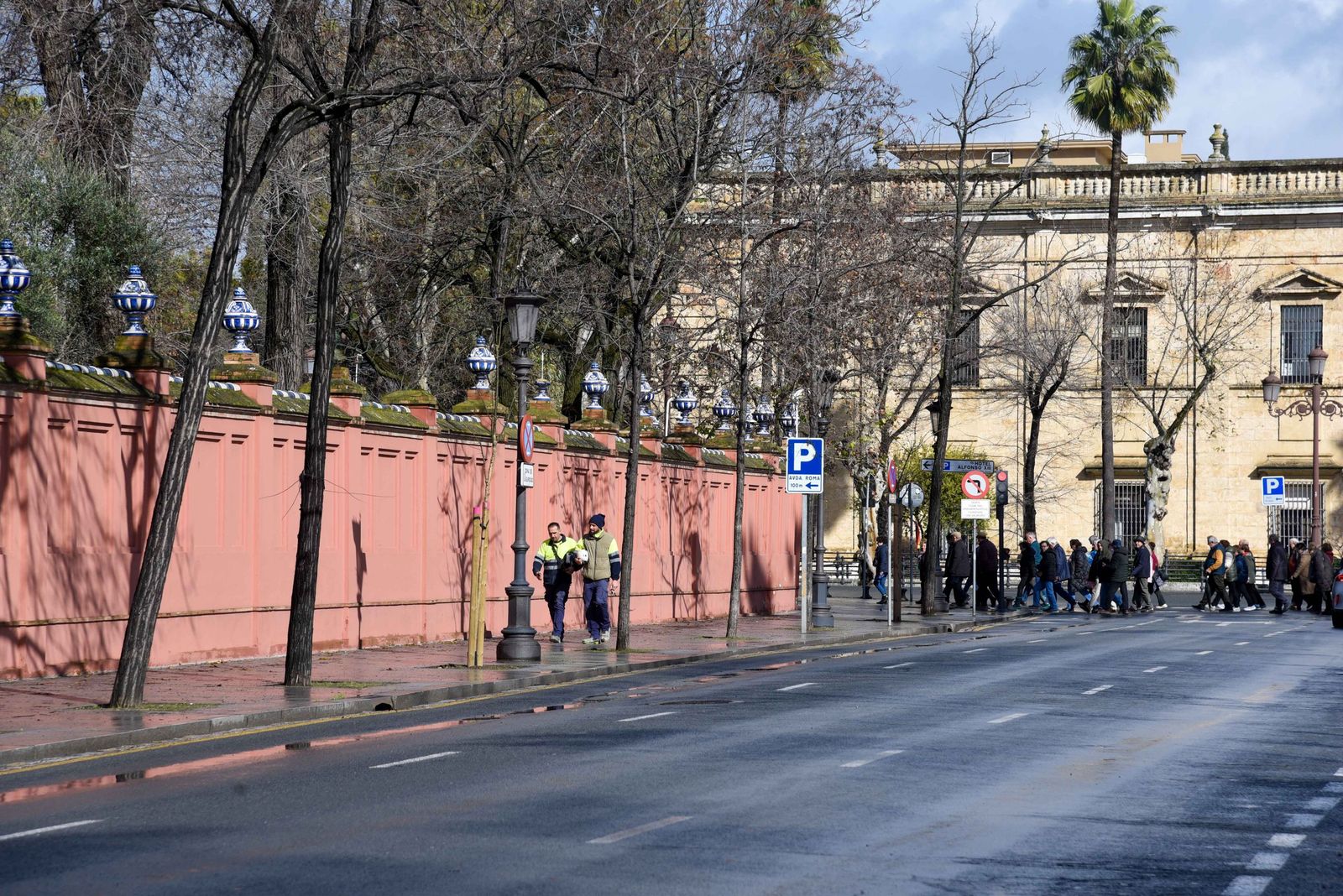Fotografías del entorno del Teatro Lope de Vega