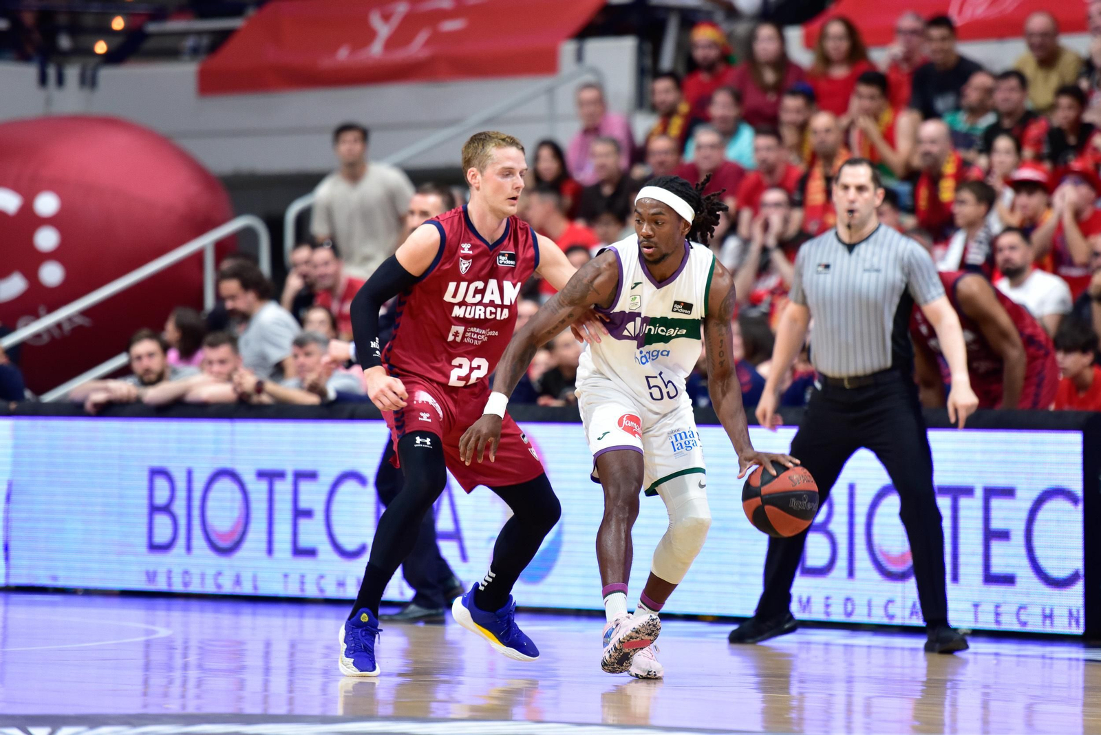 Las fotos del UCAM Murcia - Unicaja, 4º partido de las semifinales de ACB