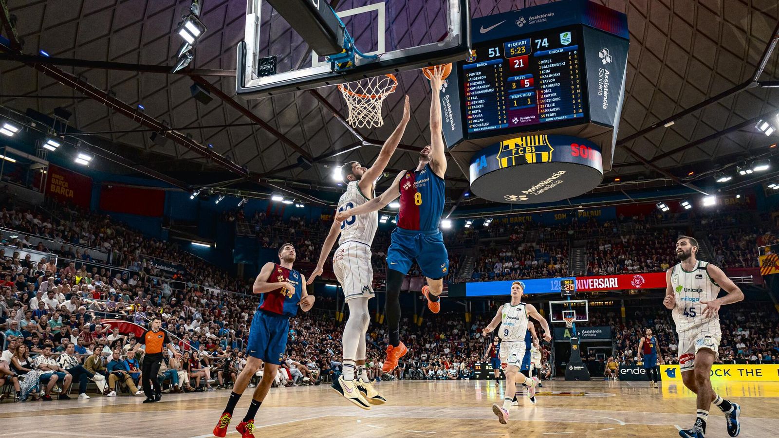 Las fotos del Barça-Unicaja, 2º partido del play off de la ACB