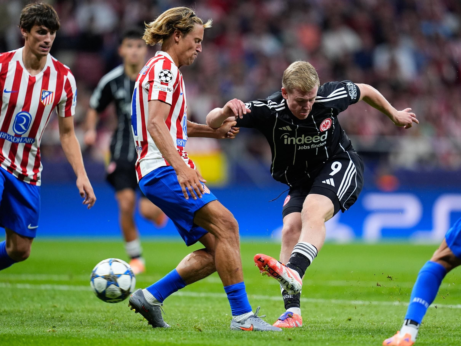 Las fotos del Atlético de Madrid-Eintracht