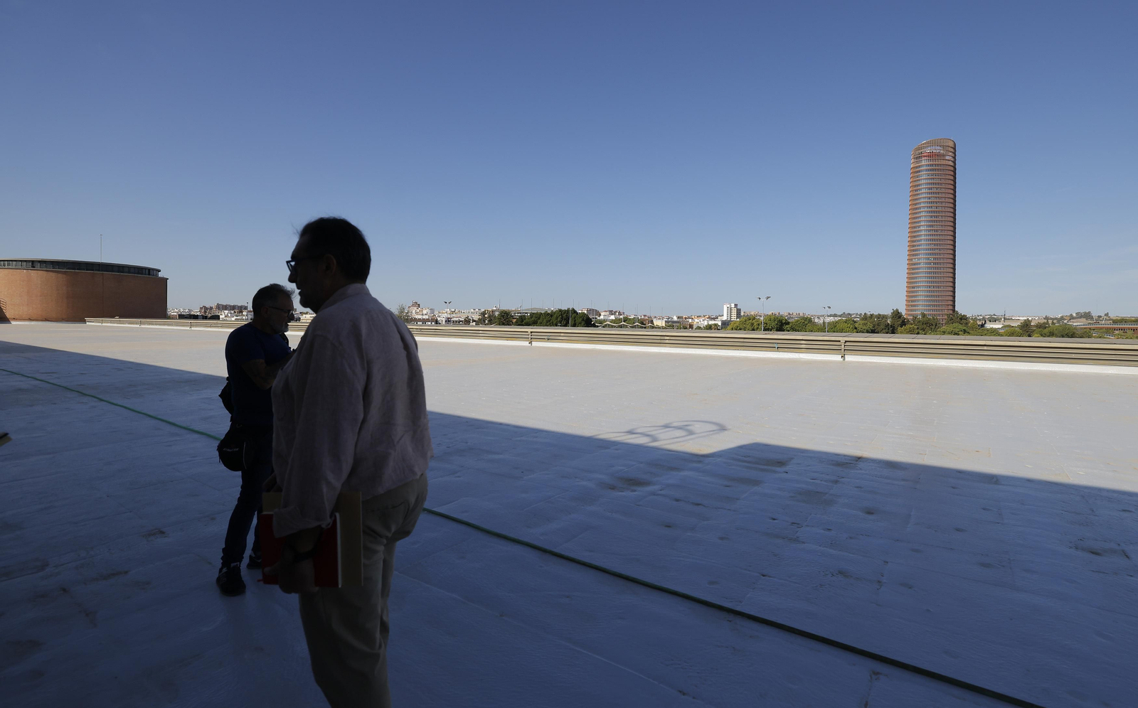 Las imágenes de las obras de la estación de autobuses Plaza de Armas