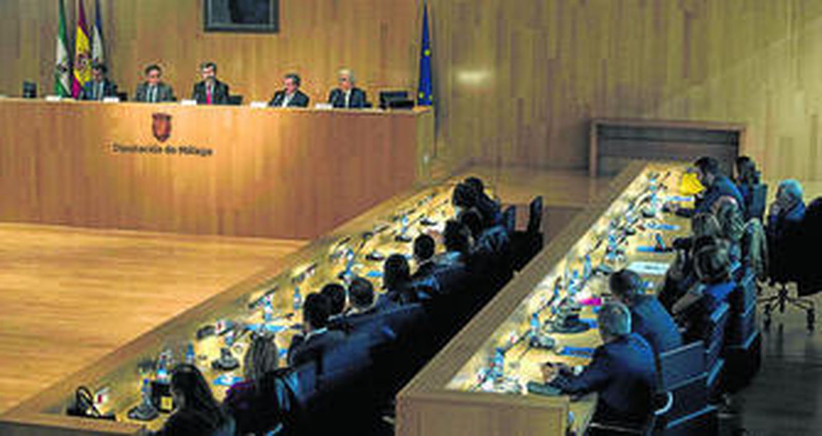 Inauguración ayer de las jornadas anuales de jueces decanos, con la intervención el presidente del Supremo y del Consejo General del Poder Judicial.