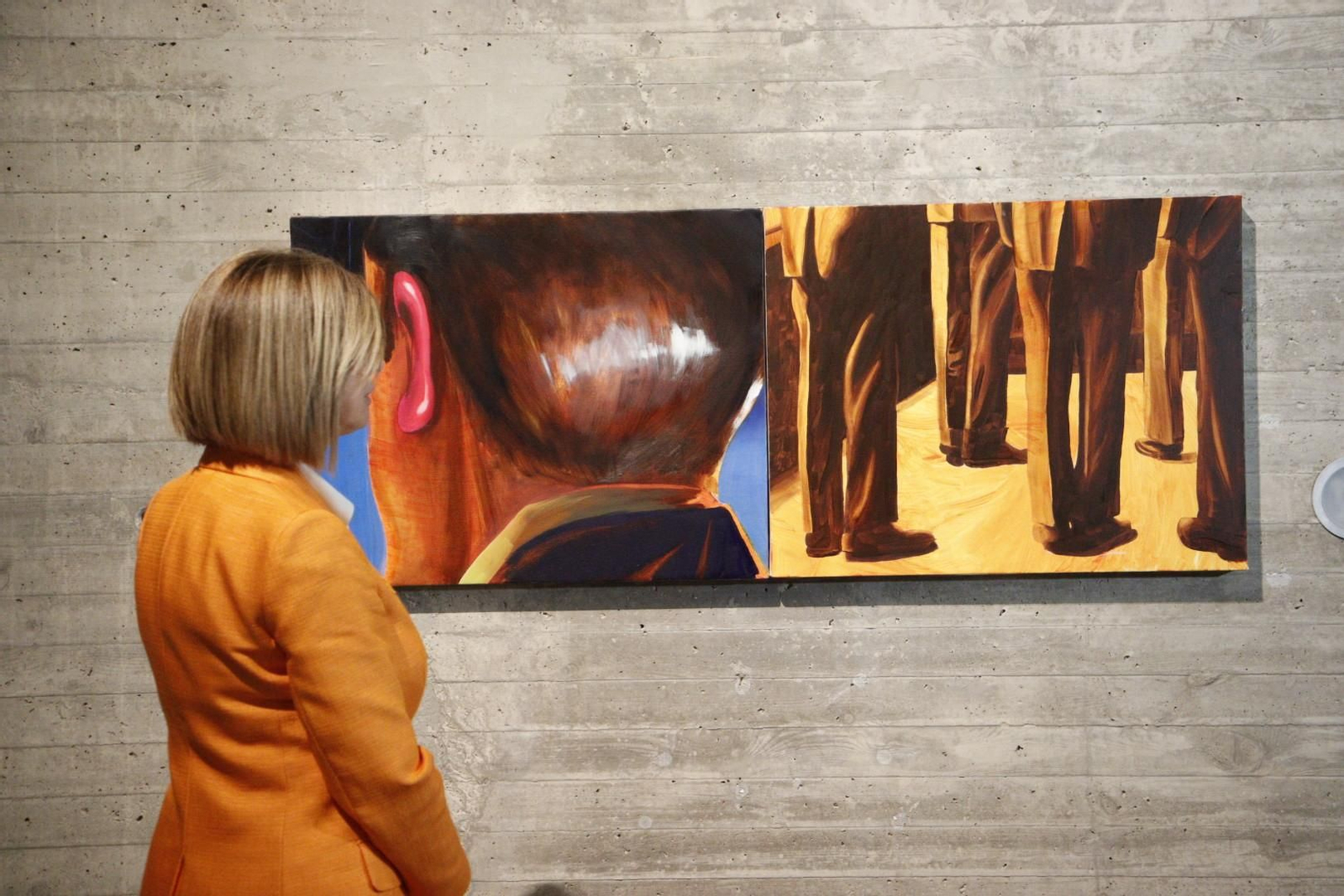 La exposición 'Me duelen los ojos de mirar sin verte' de Ana Segovia, en imágenes