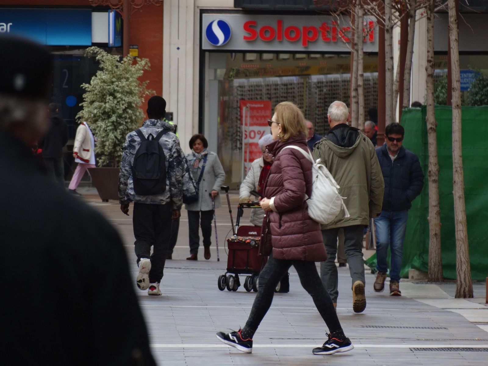 Fotos de ambiente en la mañana del lunes