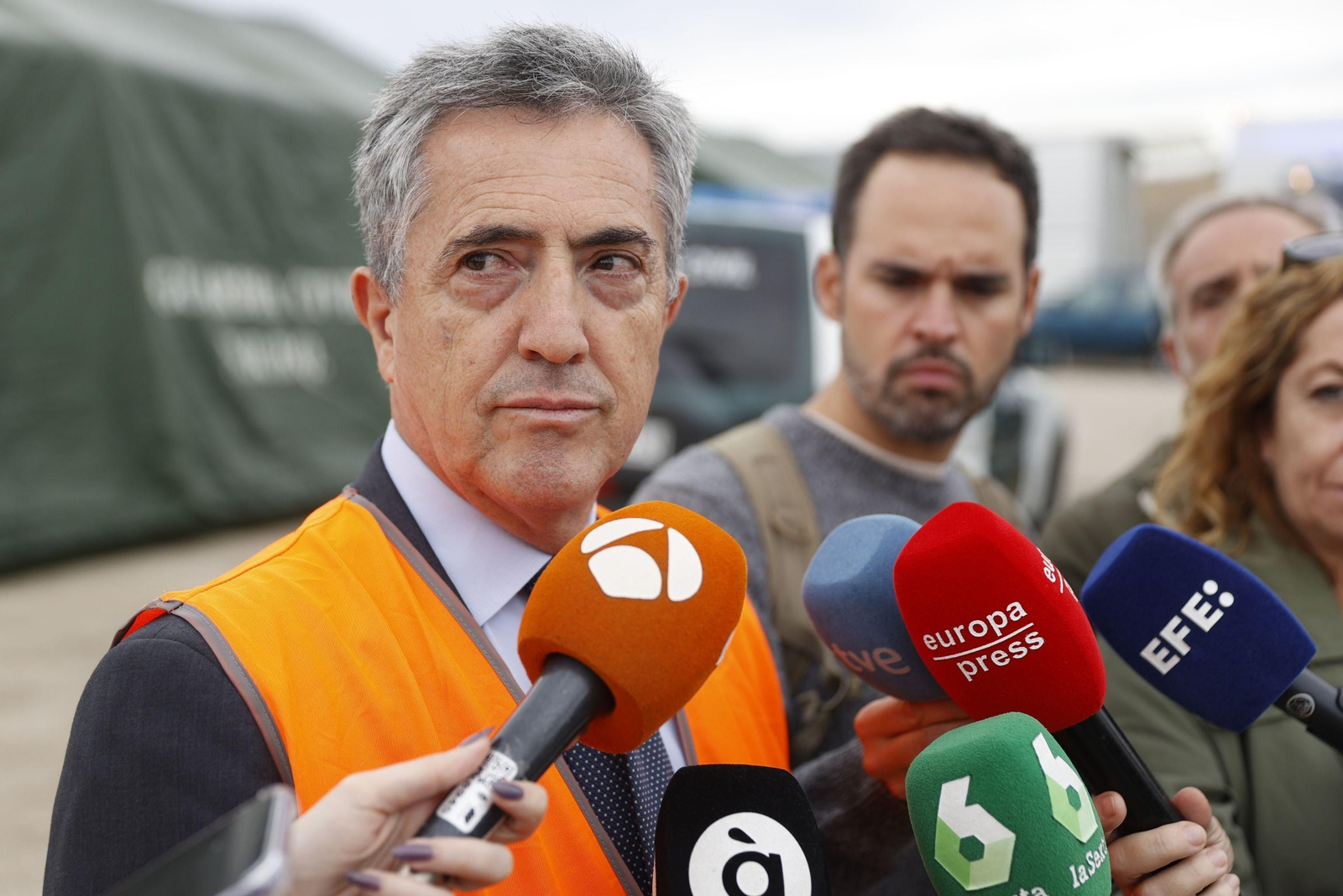 Leonardo Marcosera el director general de Protección Civil.