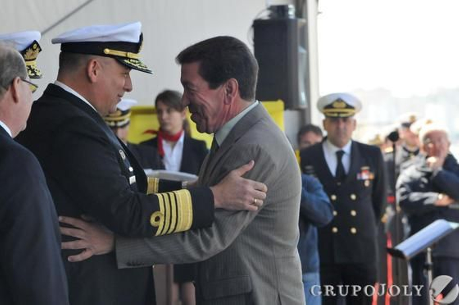 Navantia entrega el ´Kariña´a la armada venezolana. 

Fotos: Javier González