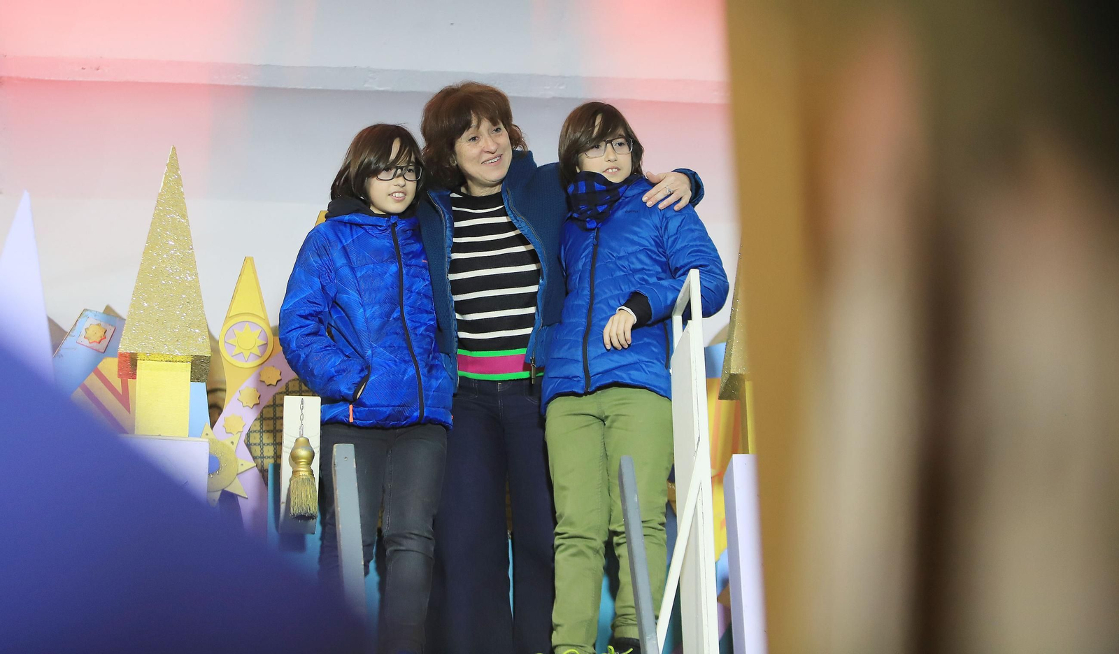 Los Reyes Magos de Jerez visitan sus carrozas