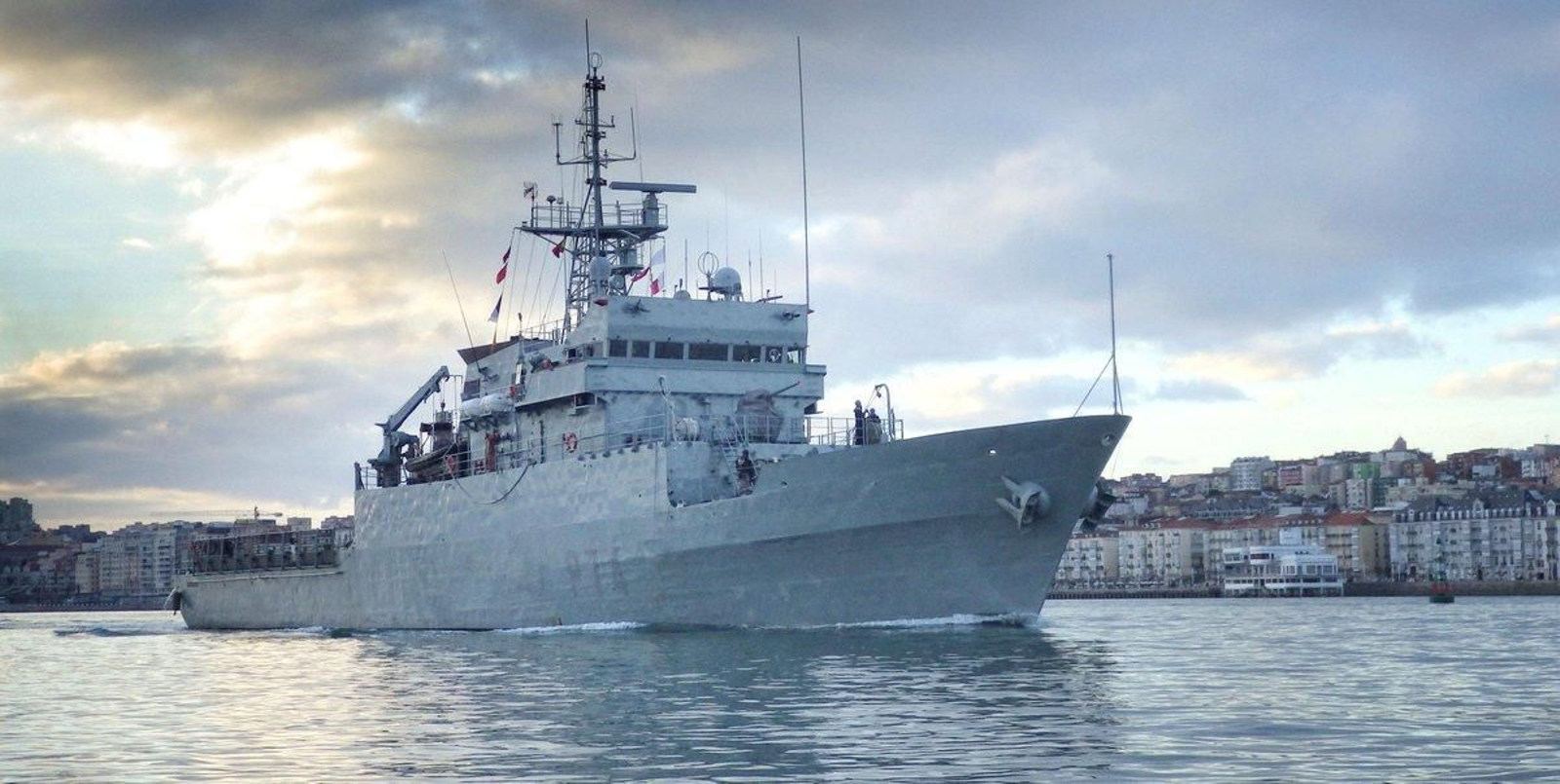 El patrullero 'Atalaya'.
