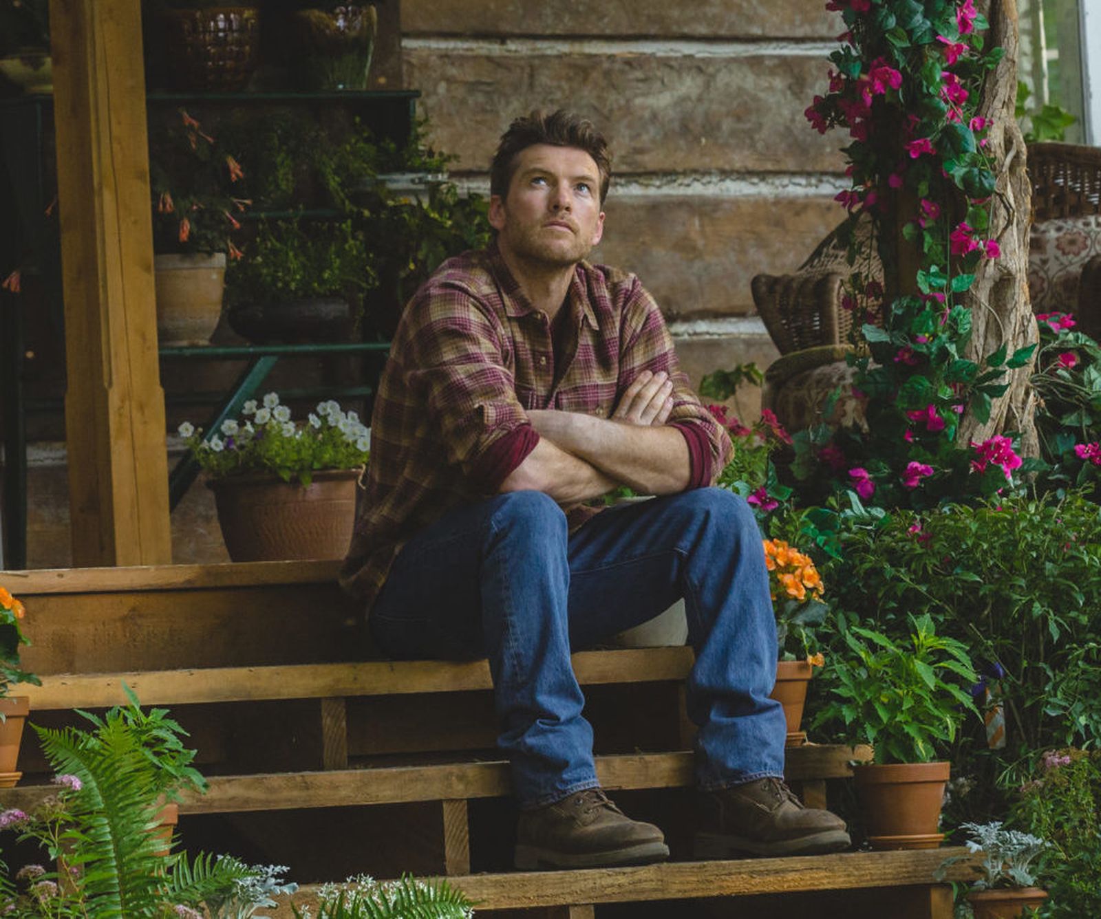 Sam Wortington, en la película.