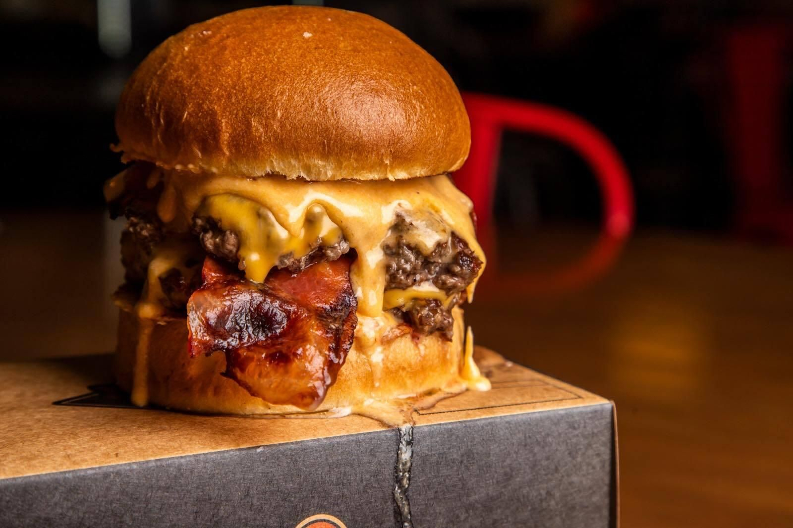 Hamburguesa de Burger Food Porn