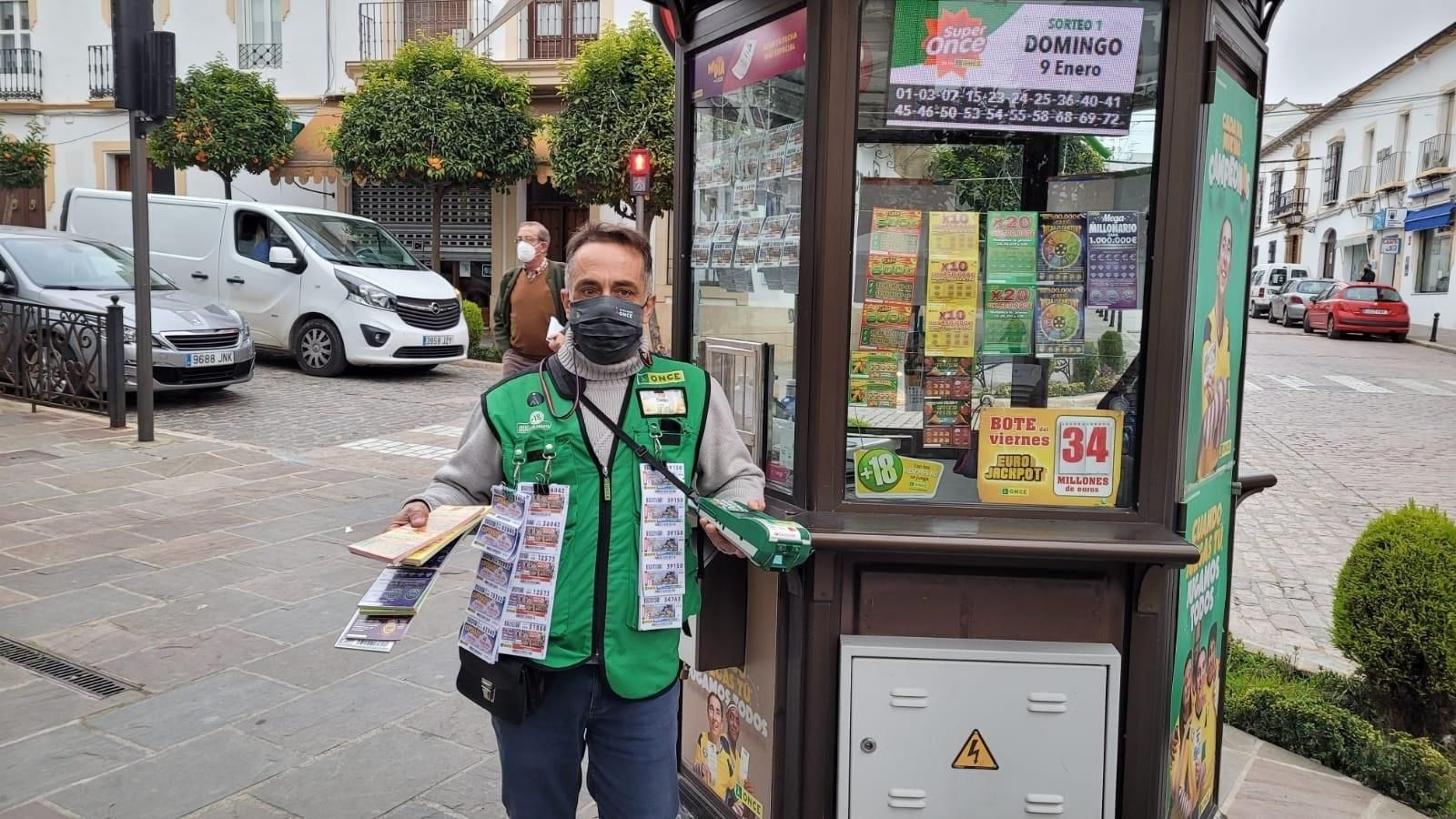 Carlos Arroyo, en Bujalance.