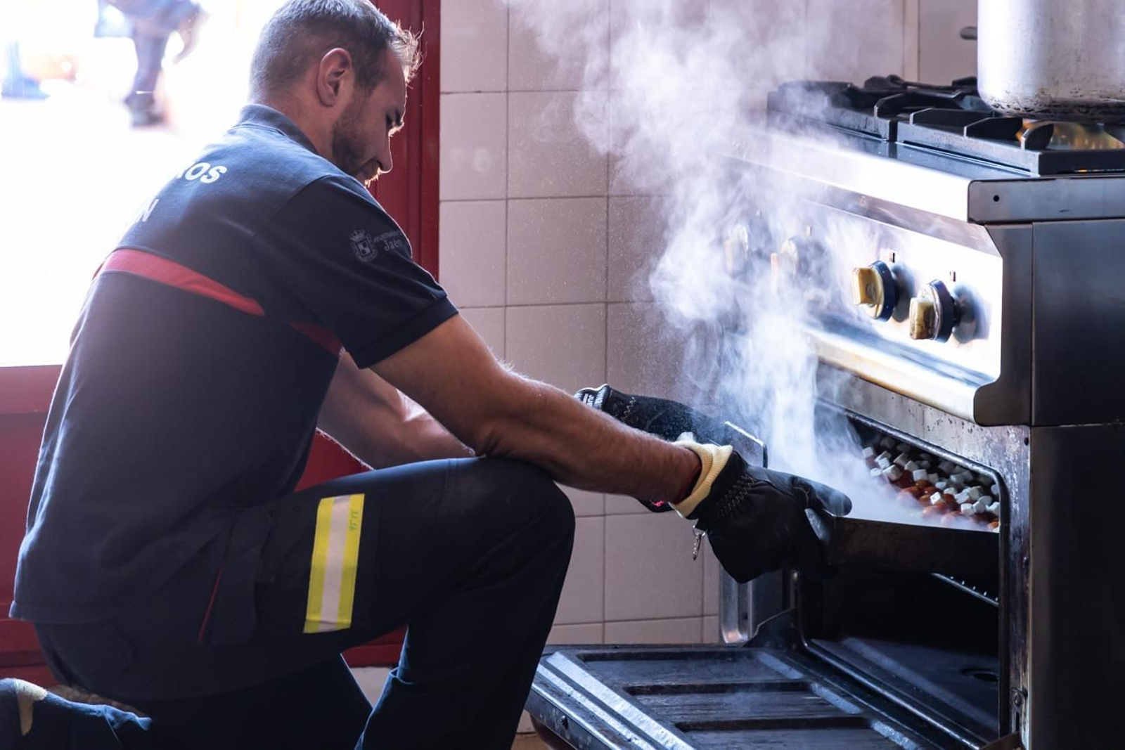 Un día junto a los bomberos de Jaén