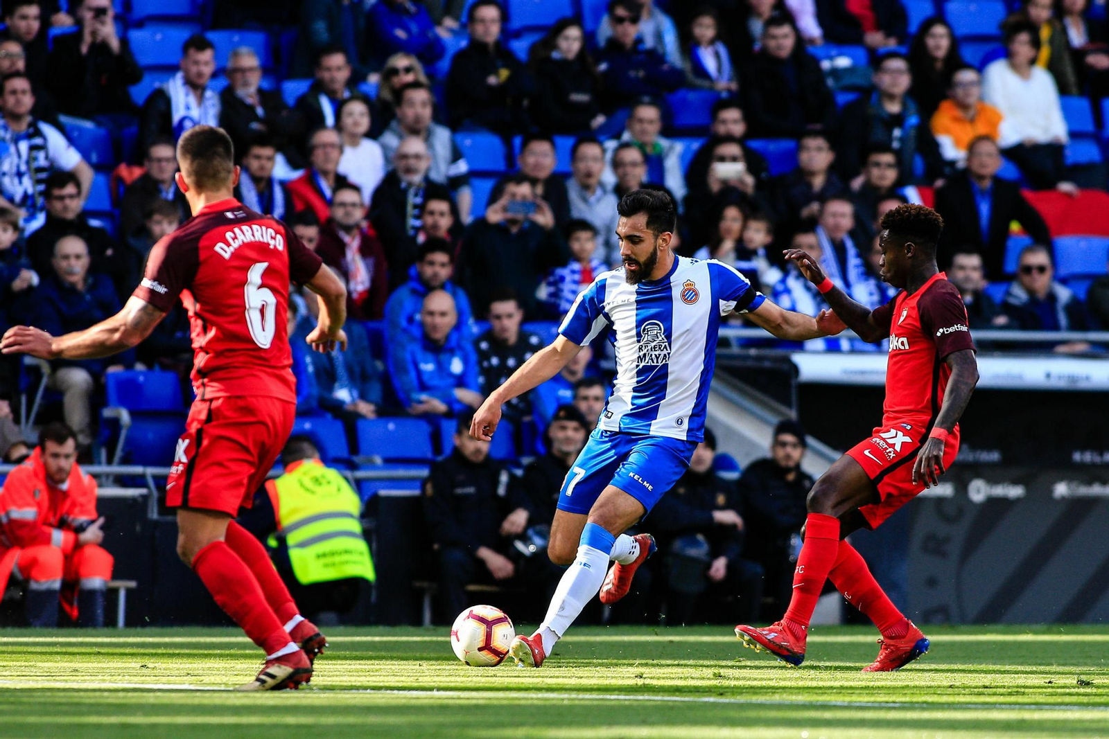 El Espanyol-Sevilla, en imágenes