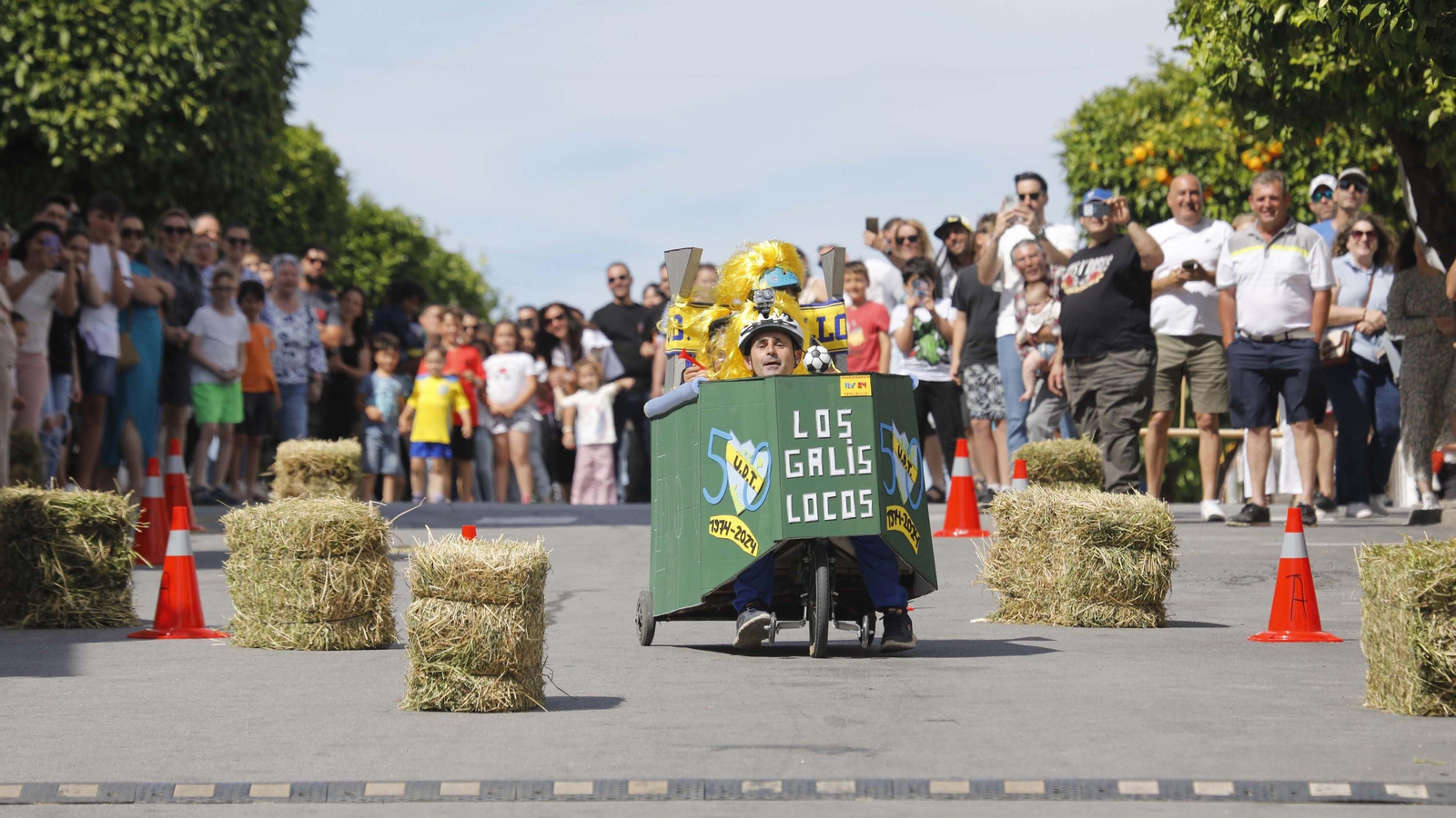Fotos de la carrera de coches locos de preferia en Tesorillo.