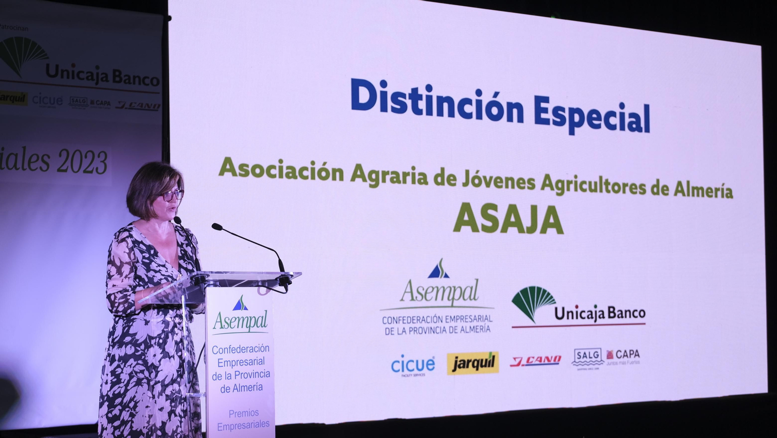 Imágenes de la gala de entrega de los Premios Asempal 2023, en el Hotel Playadulce