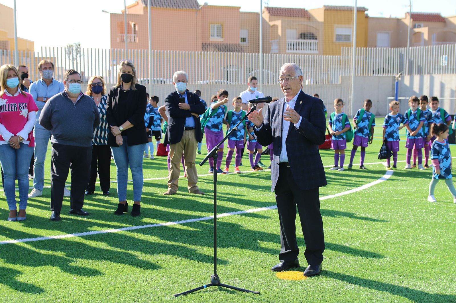 Fotogalería de la inauguración de las instalaciones deportivas de El Parador