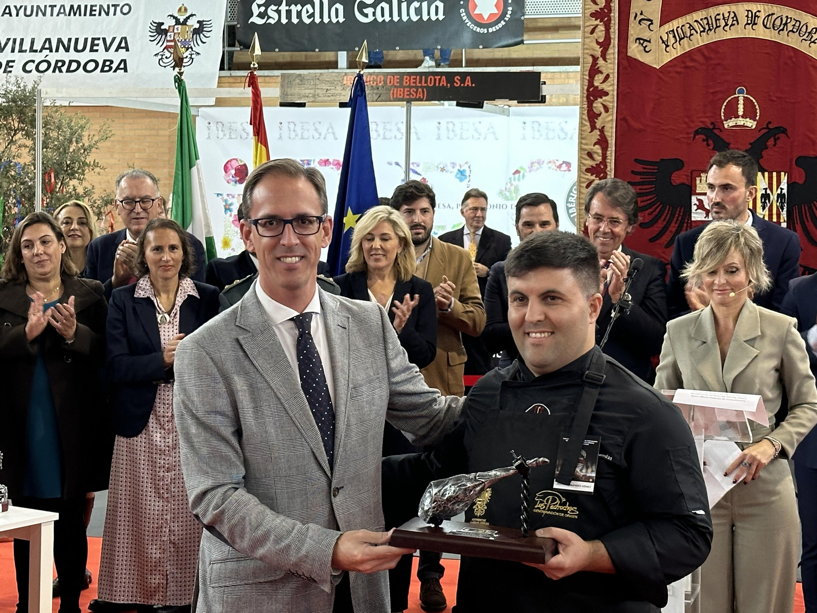 La entrega de premios de la XXIII Feria del Jamón de Villanueva de Córdoba, en imágenes