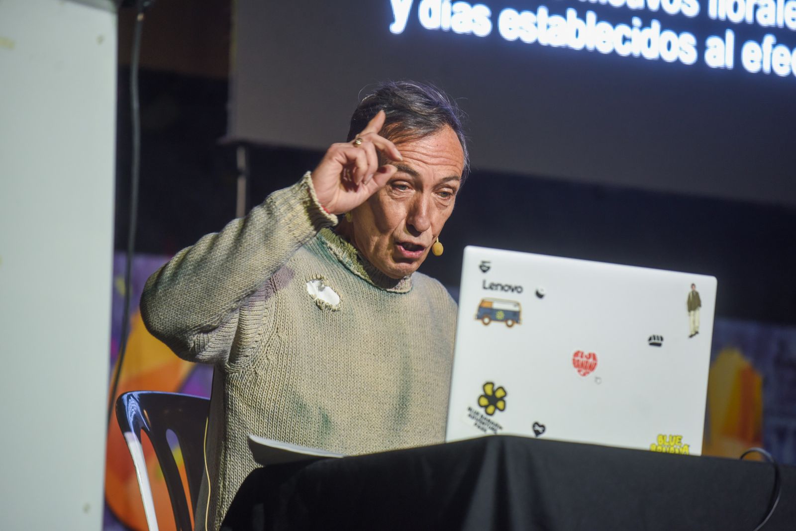 El pregón de Carnaval de Francisco Javier Blázquez en Las Tendillas