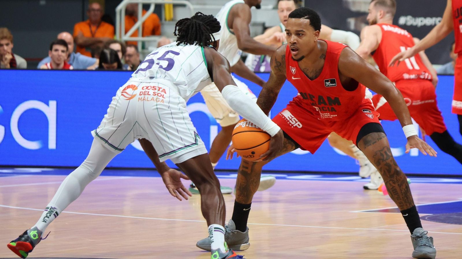 El UCAM Murcia-Unicaja de la Supercopa, en fotos