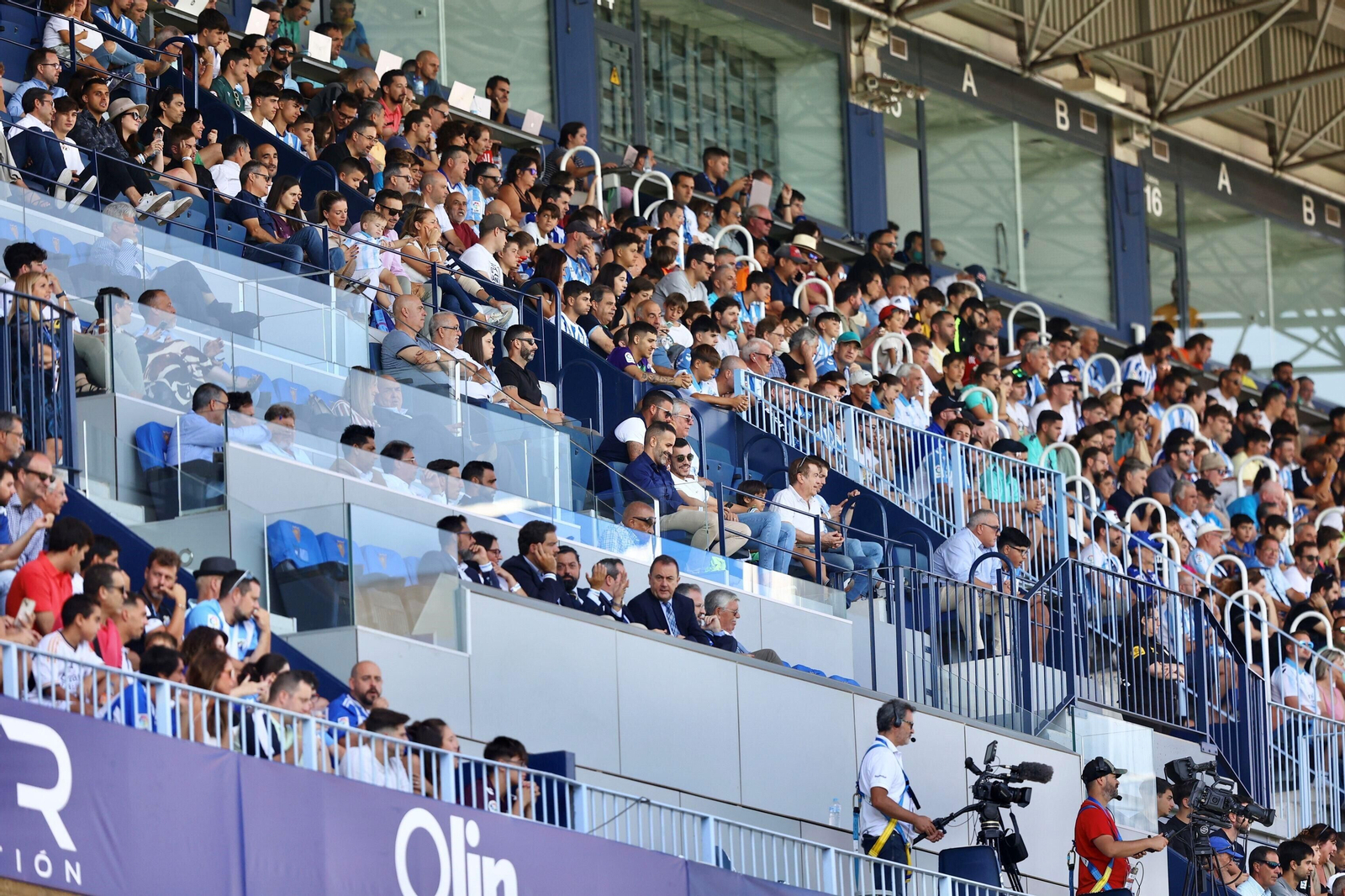 Cuatro años del administrador judicial en el Málaga CF, en fotos