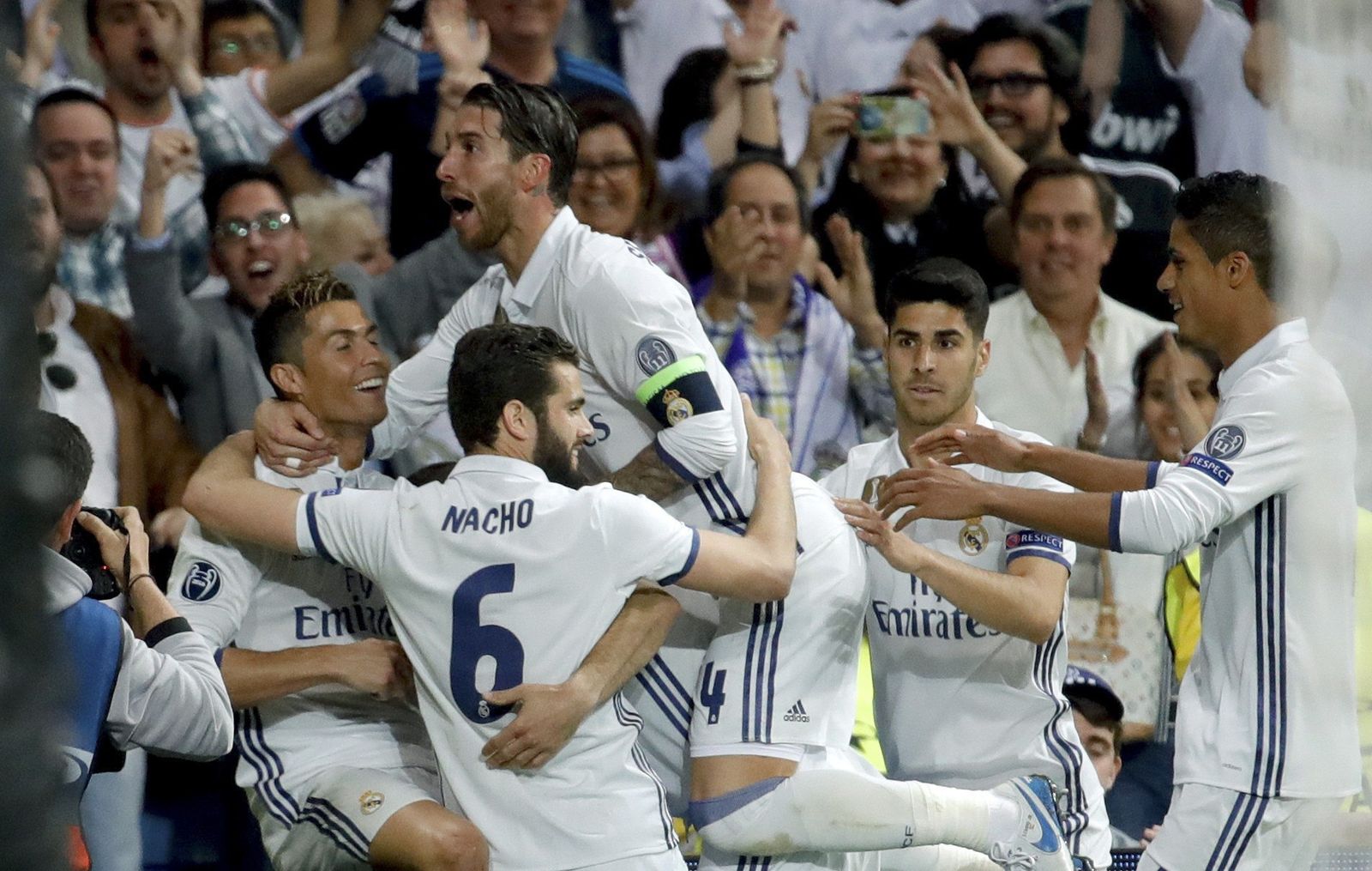 Las imágenes del Real Madrid-Atlético de Madrid