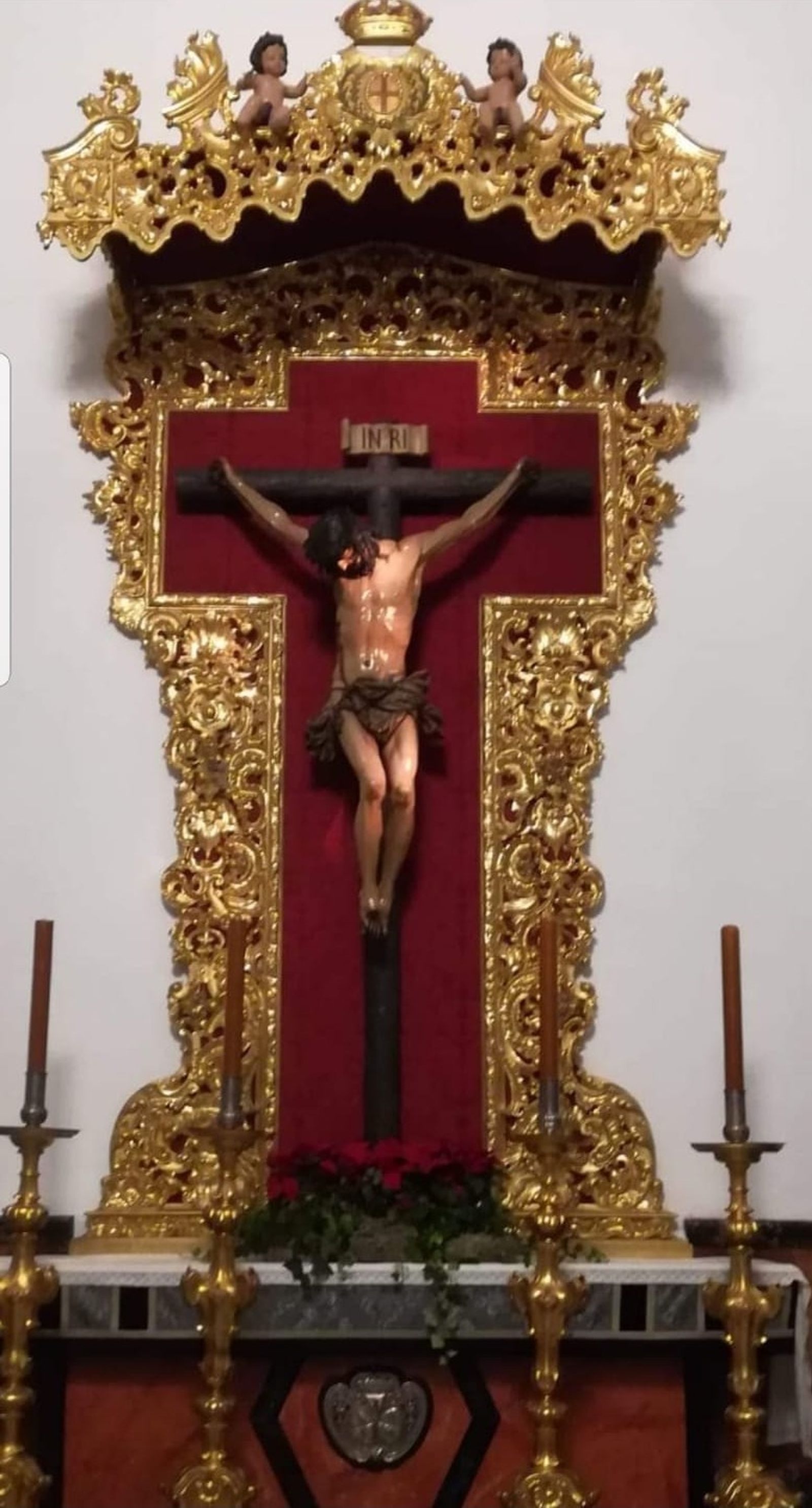 Retablo de Buena Muerte, realizado por Pérez Calvo.