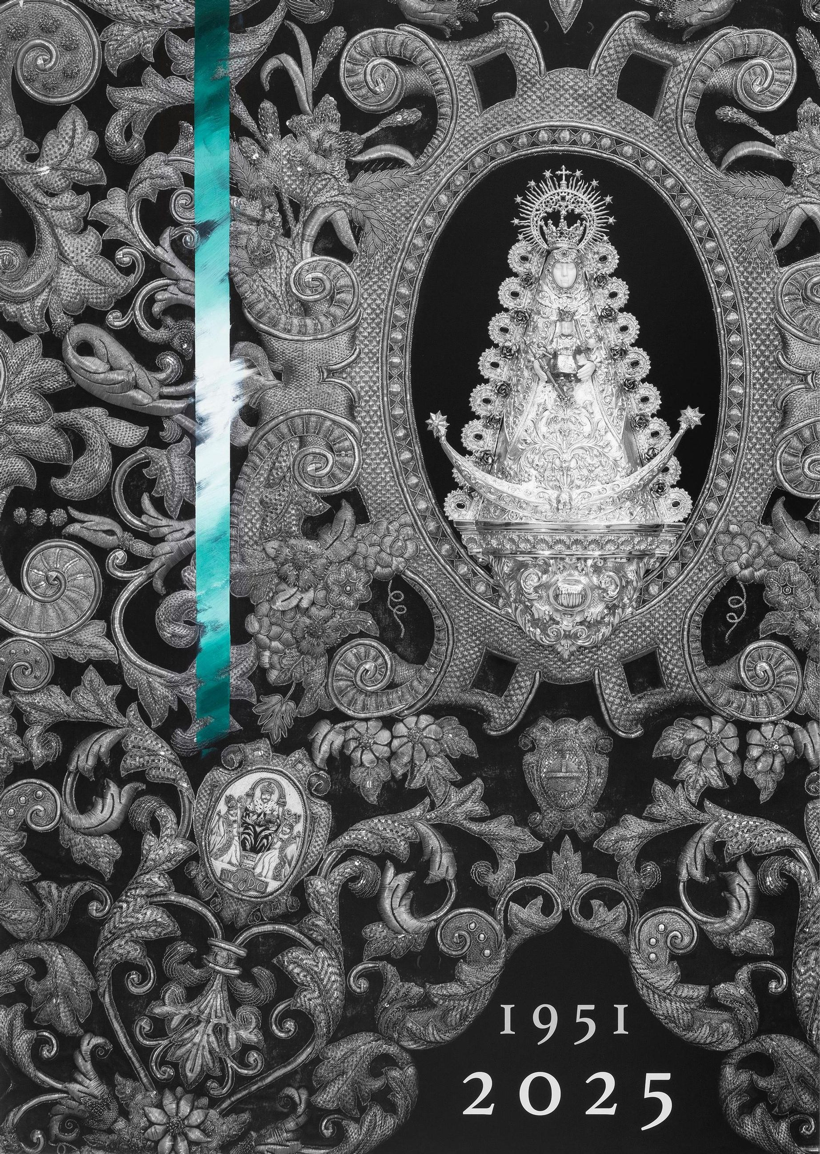 El cartel del Rocío de Sevilla por los 75 años de camino.