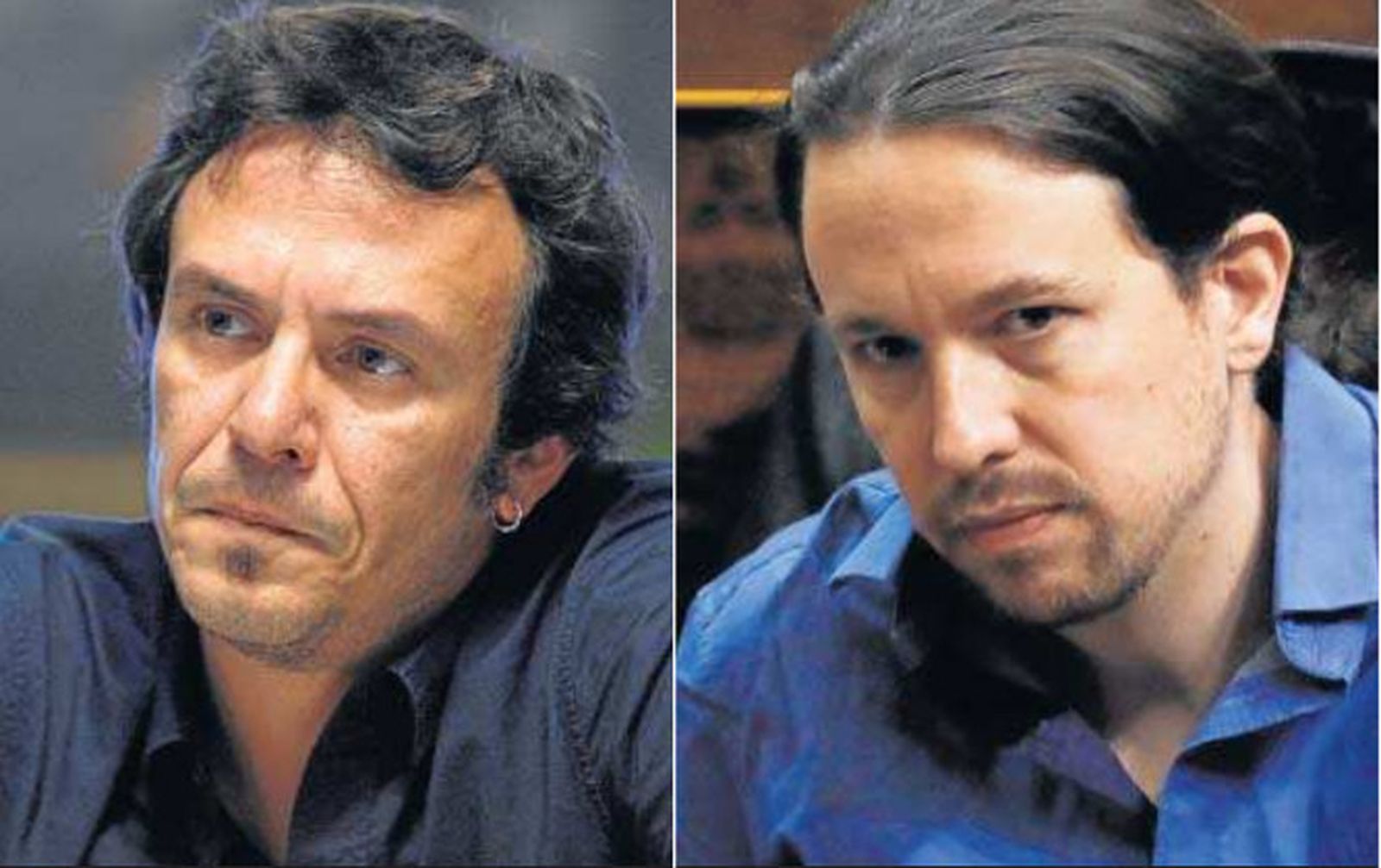 José María González y Pablo Iglesias.