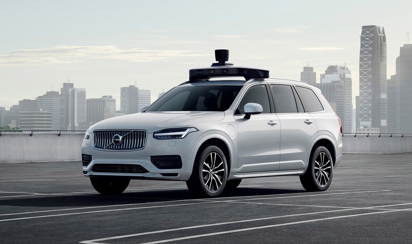 Así es el coche autónomo que ultiman Volvo y Uber.