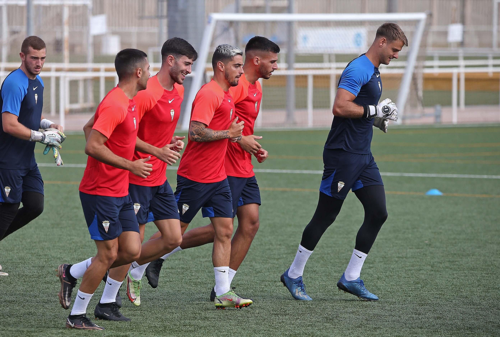Fotos del entrenamiento del Algeciras CF en La Menacha