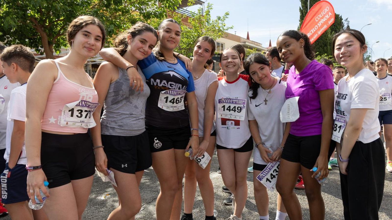 La carrera escolar de “La Gloria” que aúna inclusión y solidaridad, en imágenes