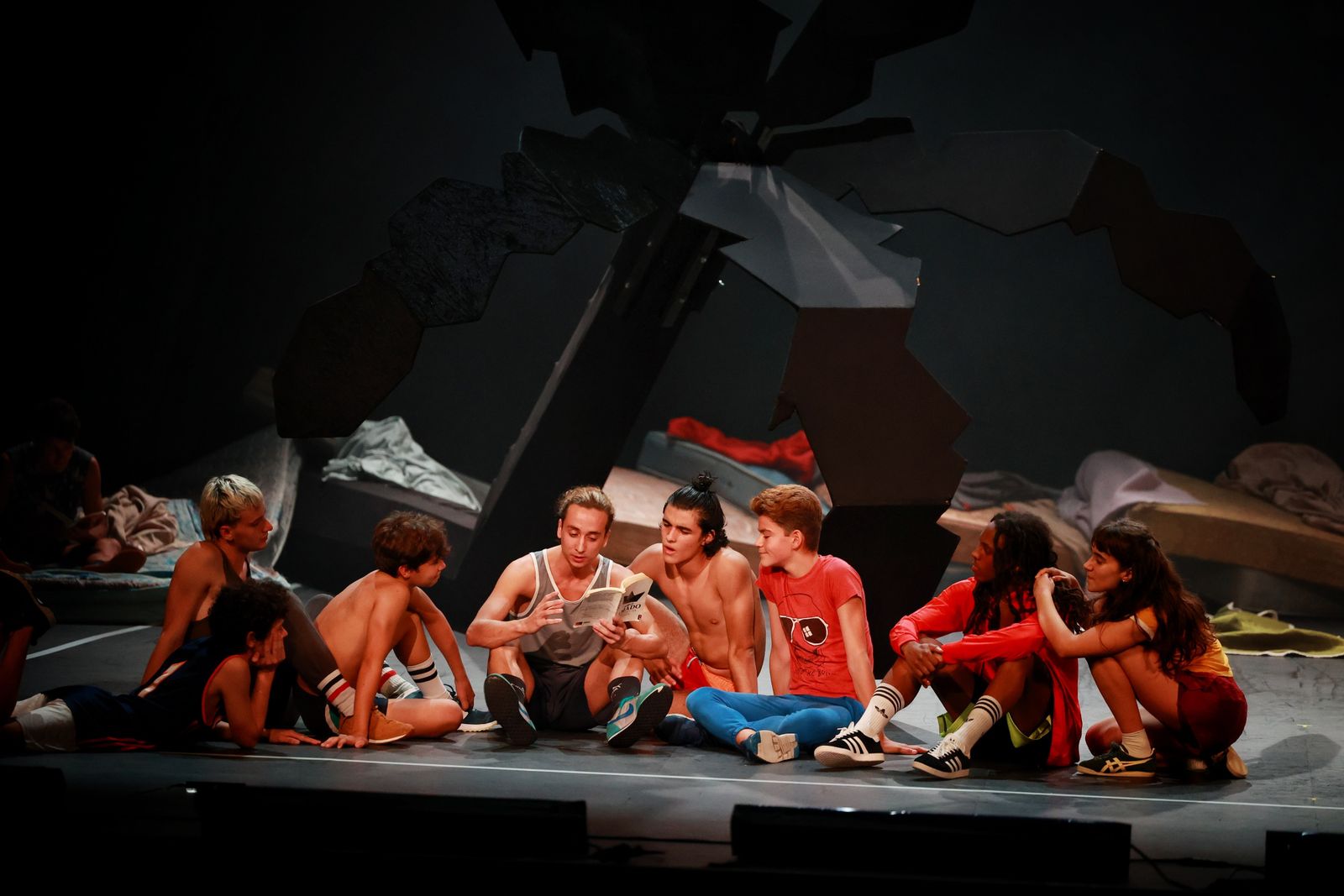 Una escena de la obra ‘Margem’.