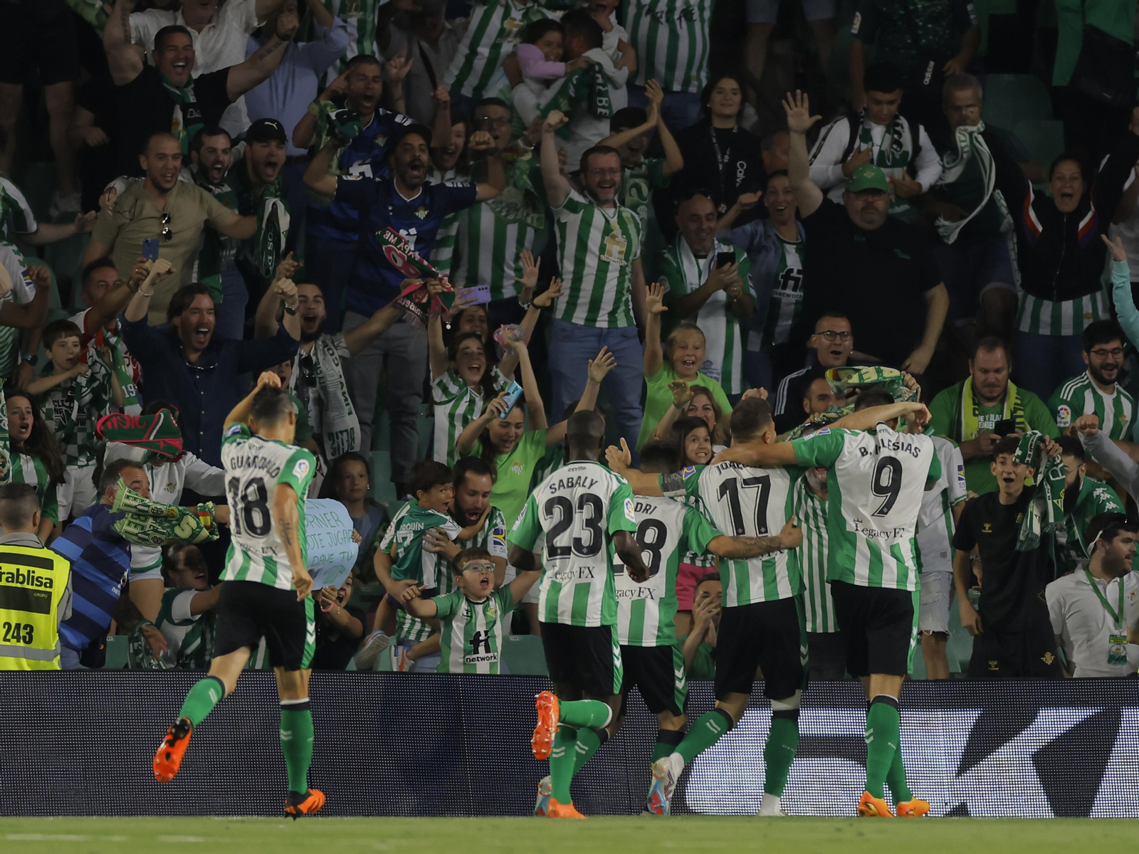 Las imágenes del Betis-Rayo