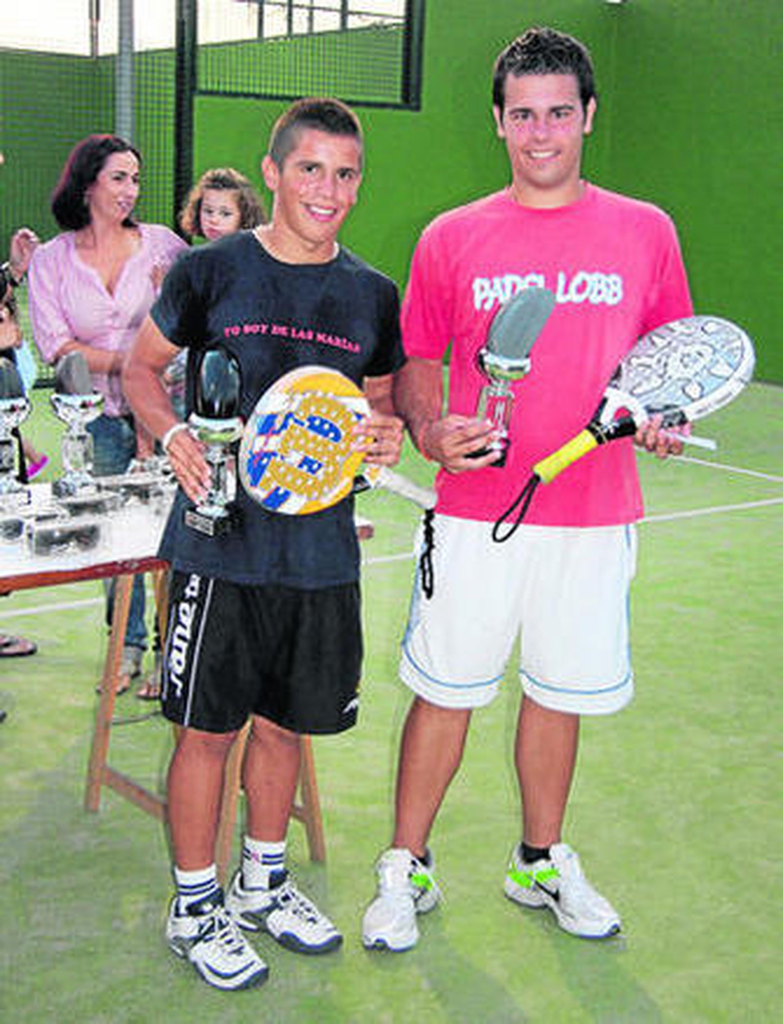 González y Correa, segundos en el torneo.