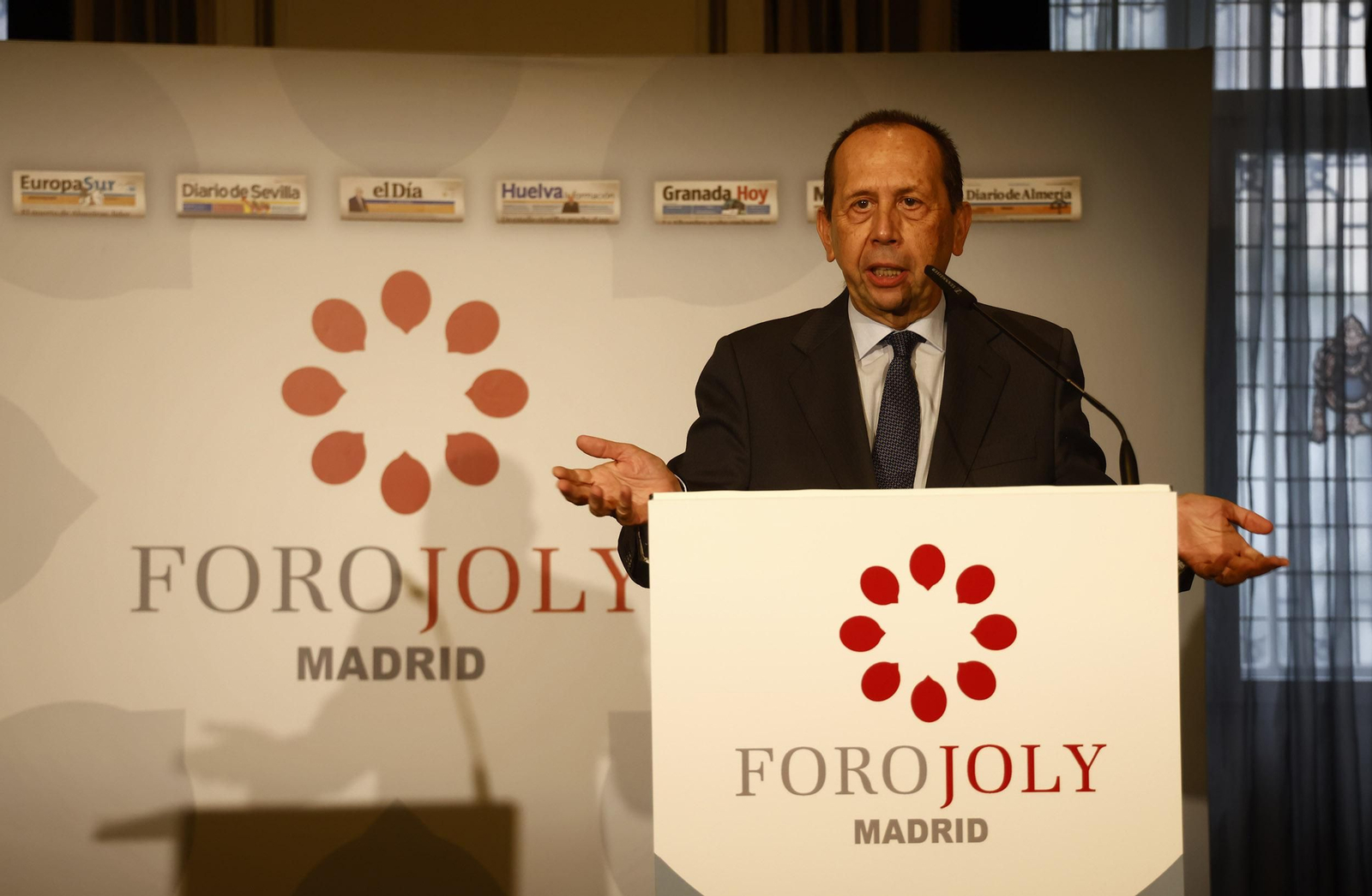 Foro Joly con Juanma Moreno en Madrid, todas las imágenes