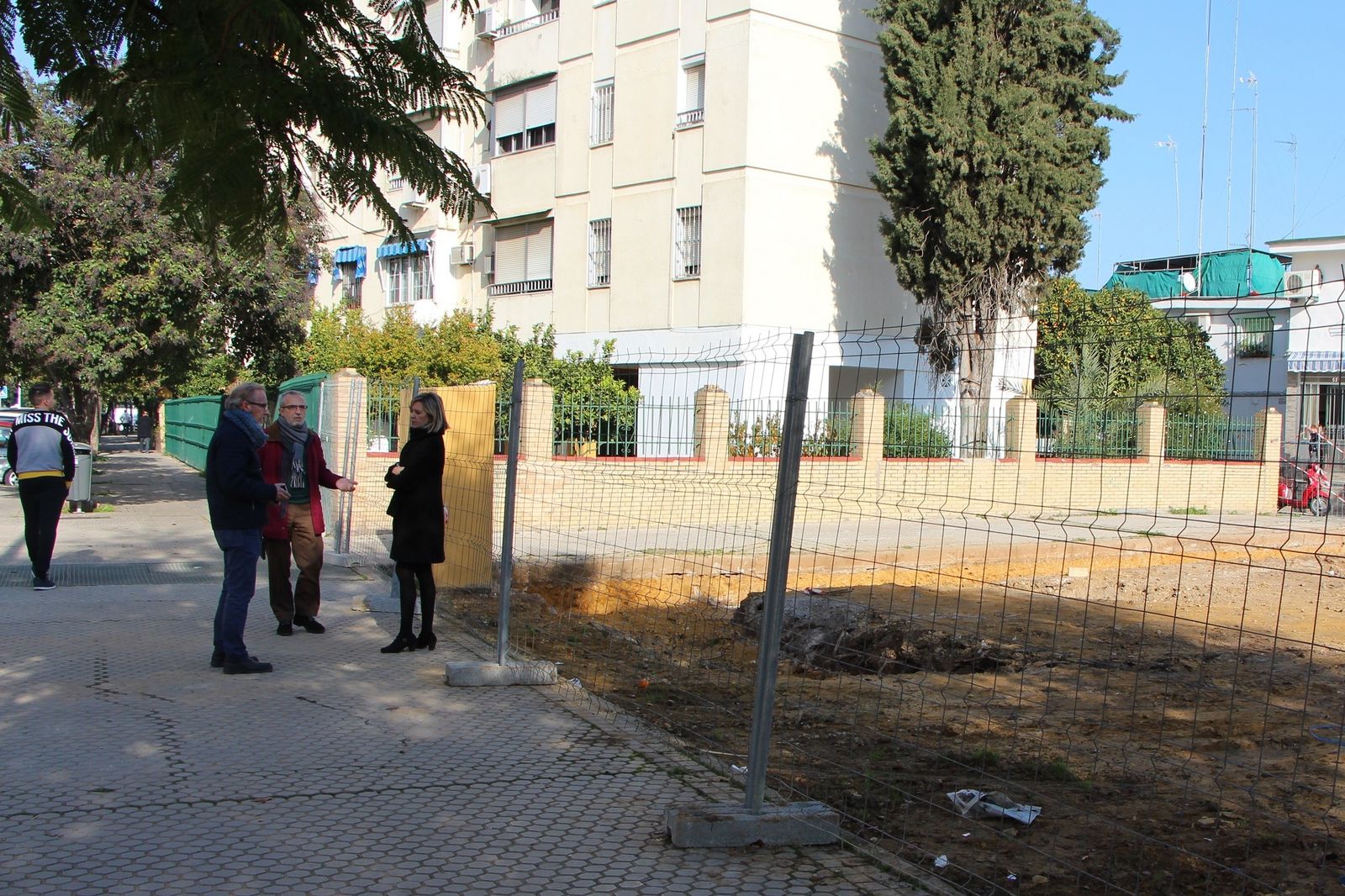 La parcela de la Avenida de los Gavilanes.