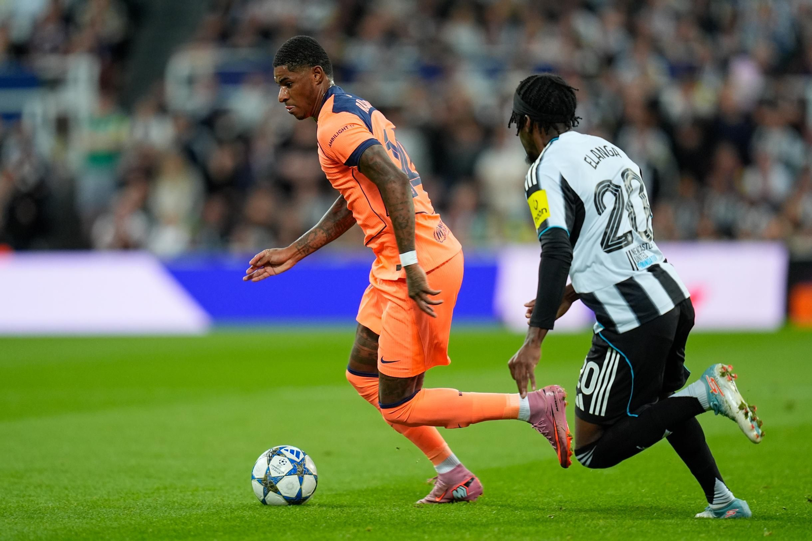 Las fotos del Newcastle-Barcelona