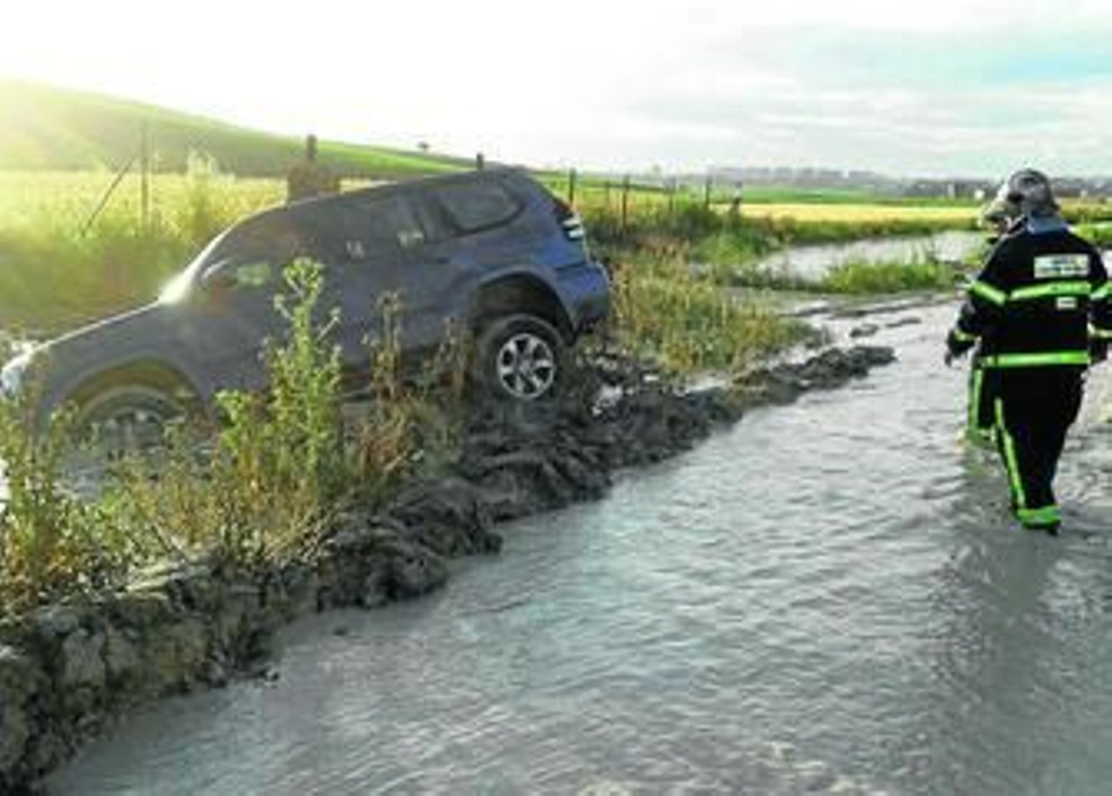 Jerez ya supera los 160 litros por metro cuadrado durante el temporal Jerez ya supera los 160 litros por metro cuadrado durante el temporal