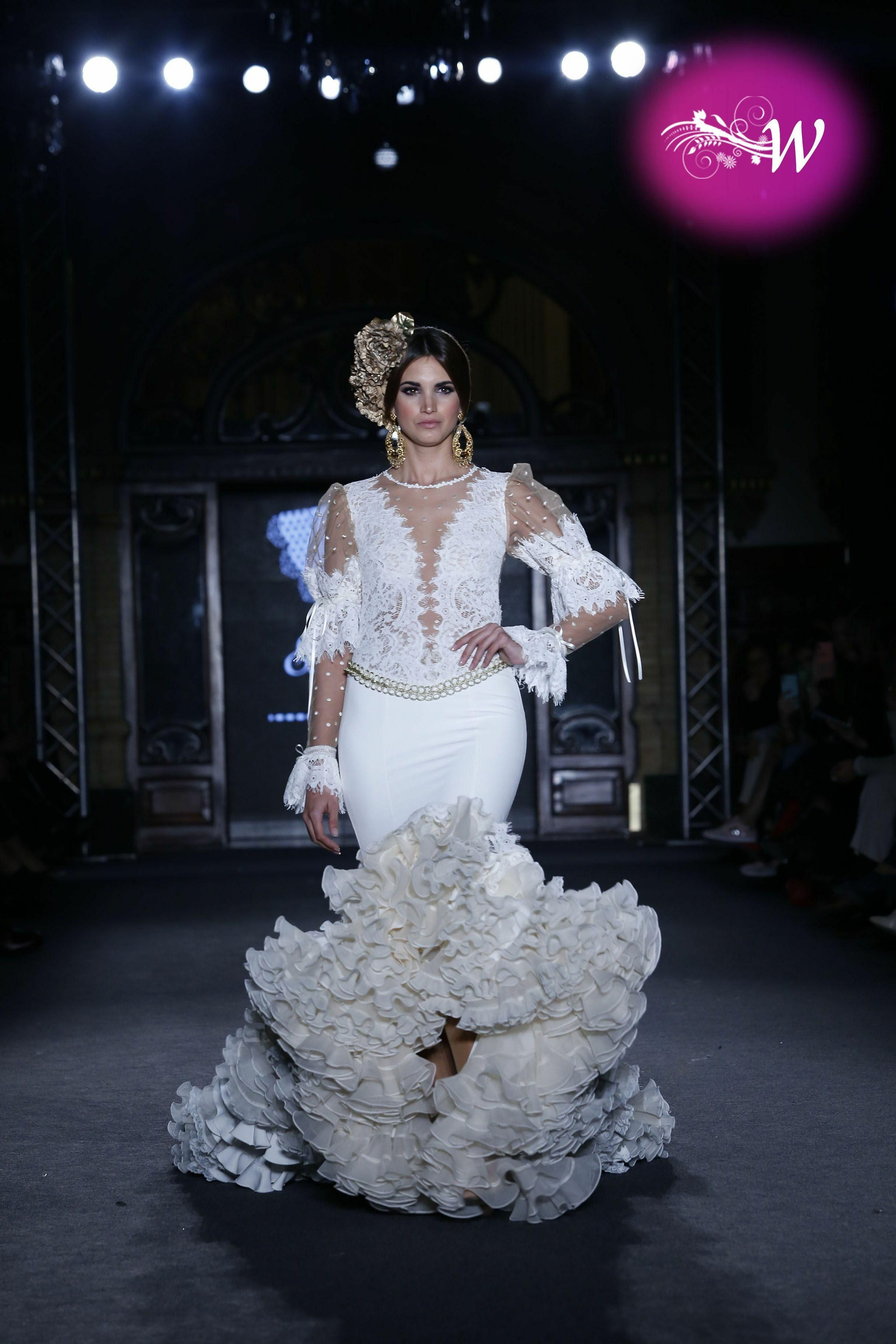 El abanico artesanía expone su colección 2020 en un desfile en We Love Flamenco, todas las fotos